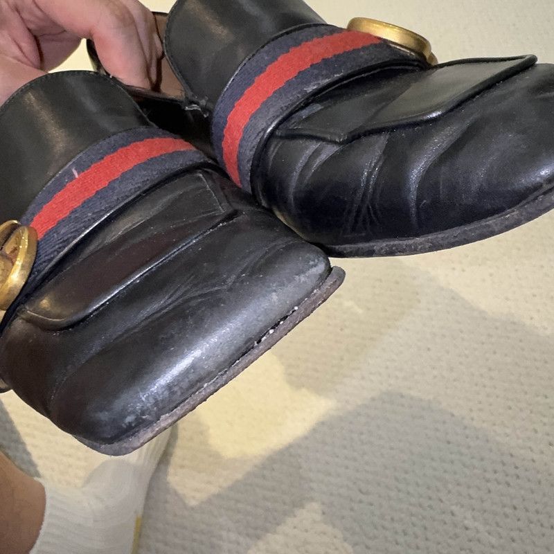 Gucci Gucci Black Double G Pearl Mary Janes Size US 7.5 / EU 40-41 - 6 Thumbnail