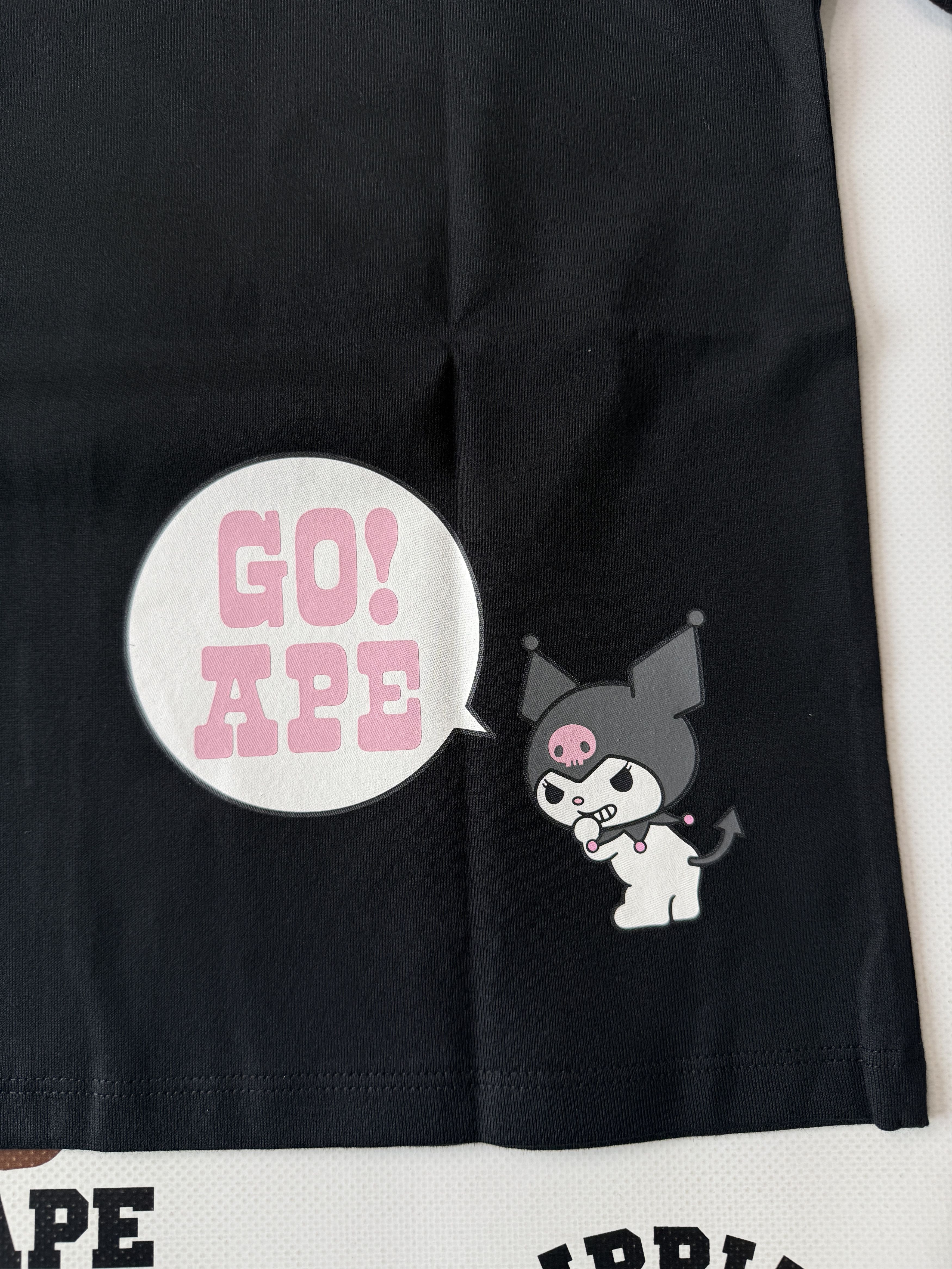 Bape BAPE X KUROMI COLLEGE MINI TEE LADIES Size M / US 6-8 / IT 42-44 - 4 Thumbnail