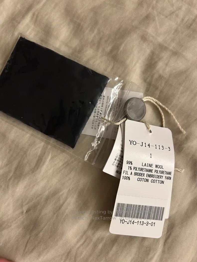 Yohji Yamamoto Yohji Yamamoto White stitched jacket Size US S / EU 44-46 / 1 - 4 Thumbnail