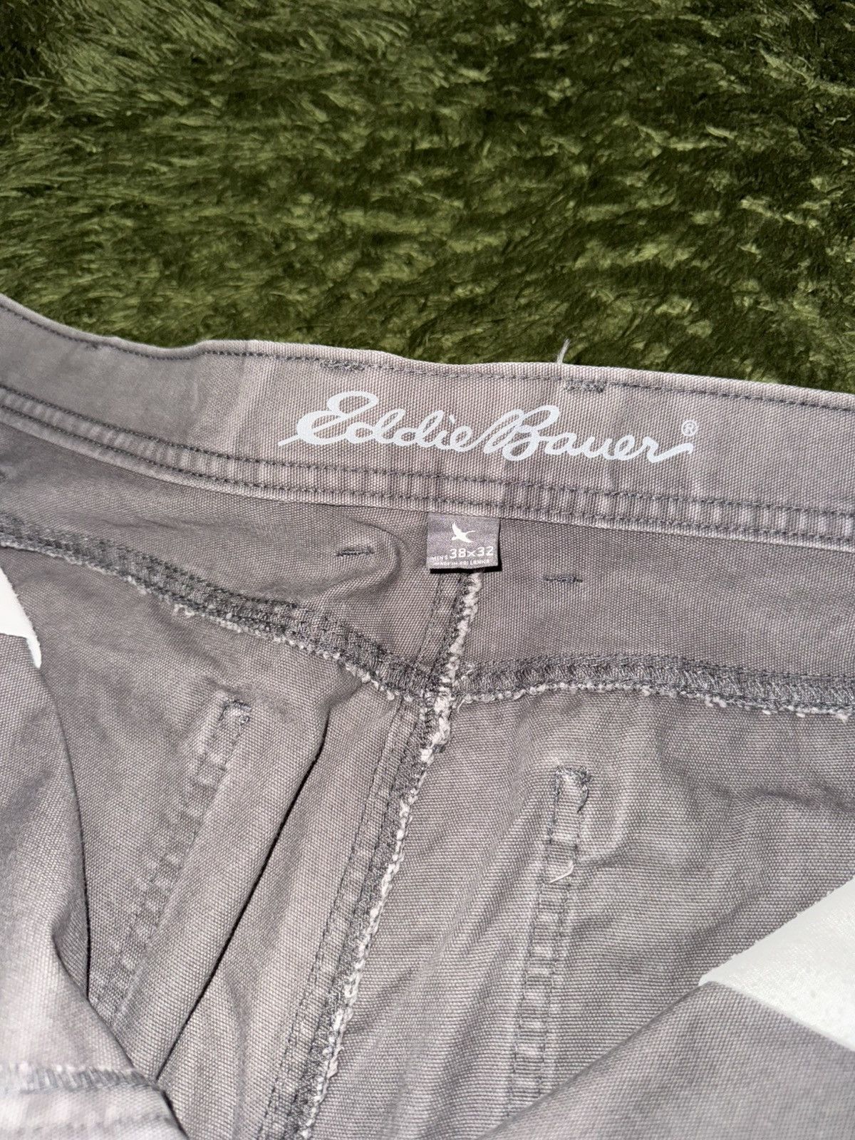 Eddie Bauer [38X32] Eddie Bauer Japan washed cotton carpenter pants Size US 38 / EU 54 - 4 Thumbnail