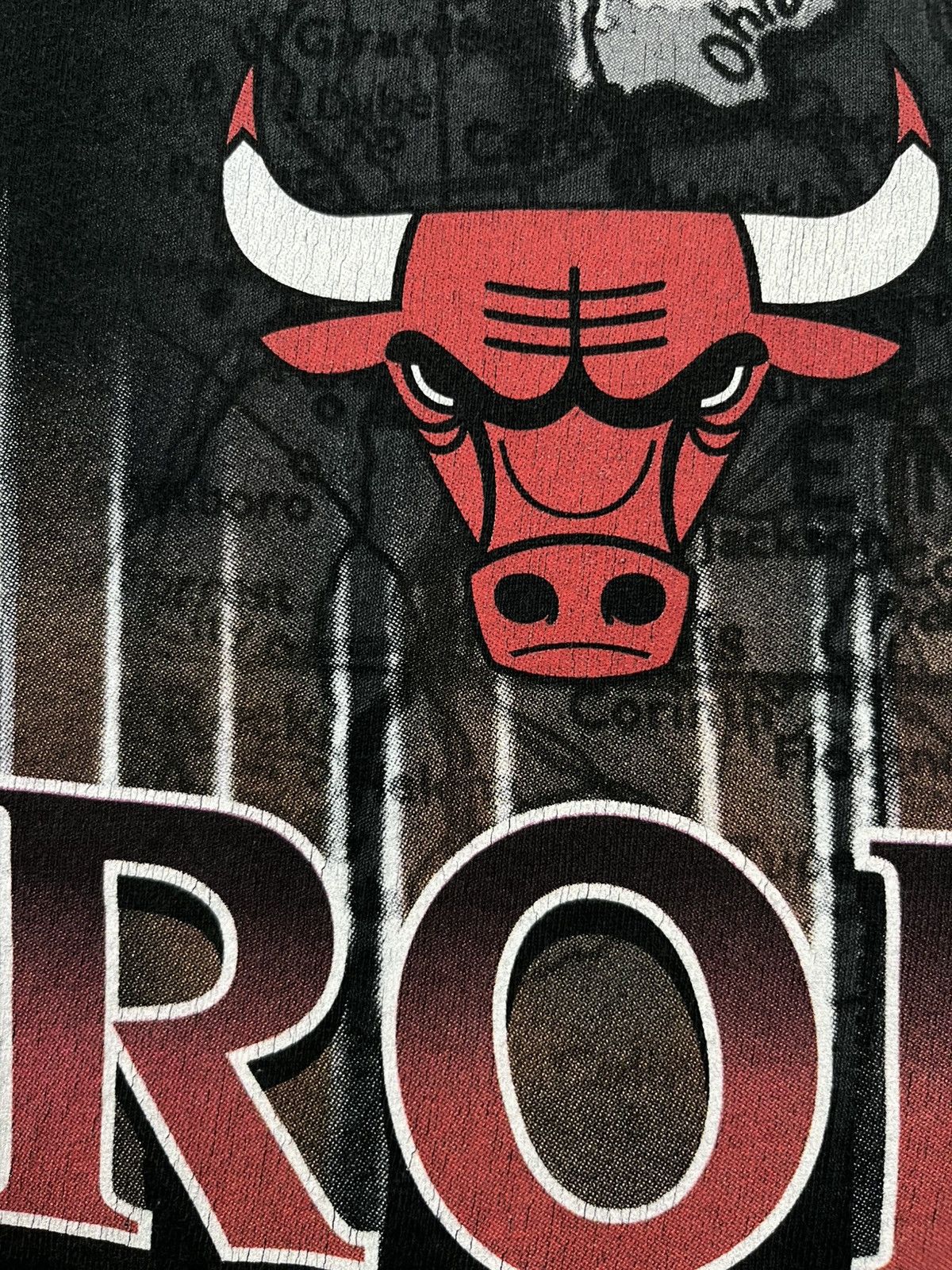 Pro Player Vintage 90s Dennis Rodman Chicago Bulls Pro Player Tee Size US M / EU 48-50 / 2 - 5 Thumbnail