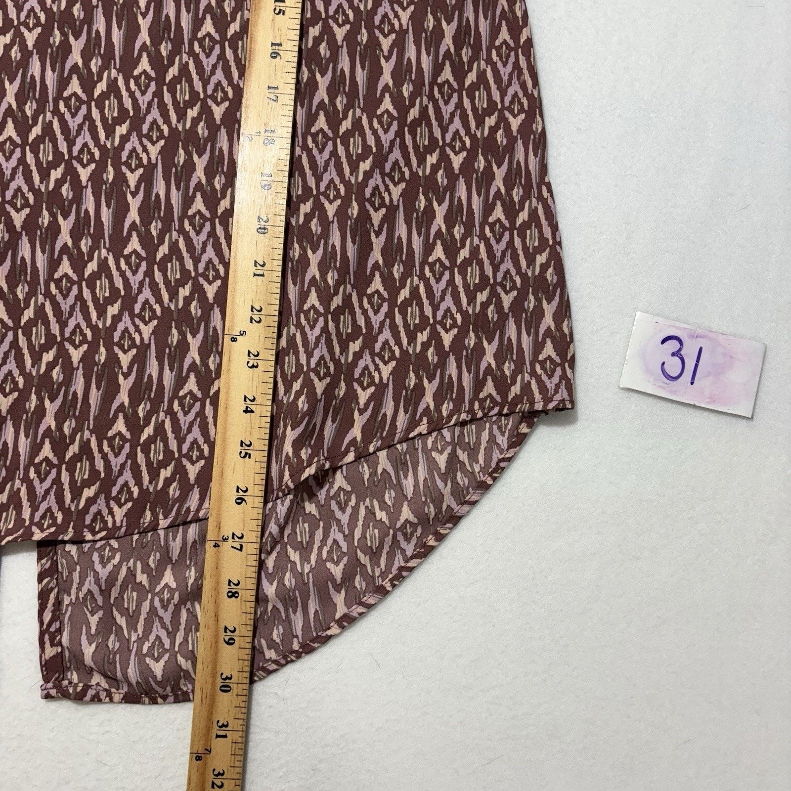 Other Torrid 0 Large Georgette Strappy Split Back Blouse Pink Top Size L / US 10 / IT 46 - 9 Thumbnail