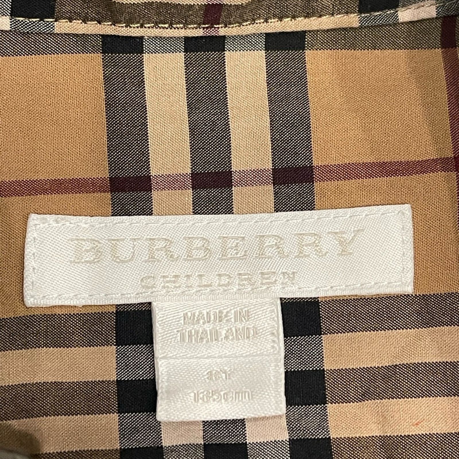 Burberry BURBERRY Fluo piping short sleeve shirt size:8Y Size ONE SIZE - 3 Thumbnail