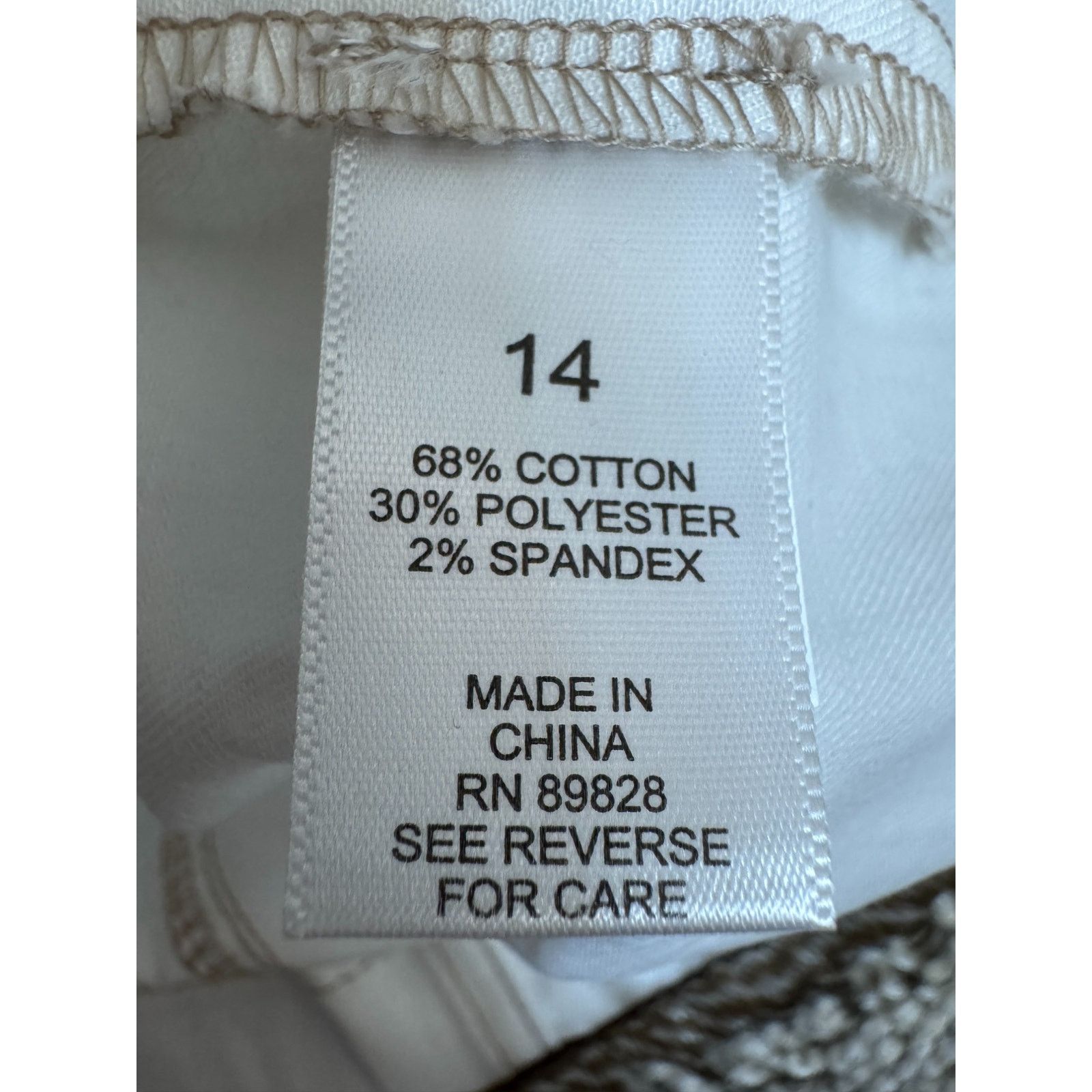 Other LOGO by Lori Goldstein 3/4 Sleeve Denim Jacket White 14 Size XL / US 12-14 / IT 48-50 - 13 Thumbnail