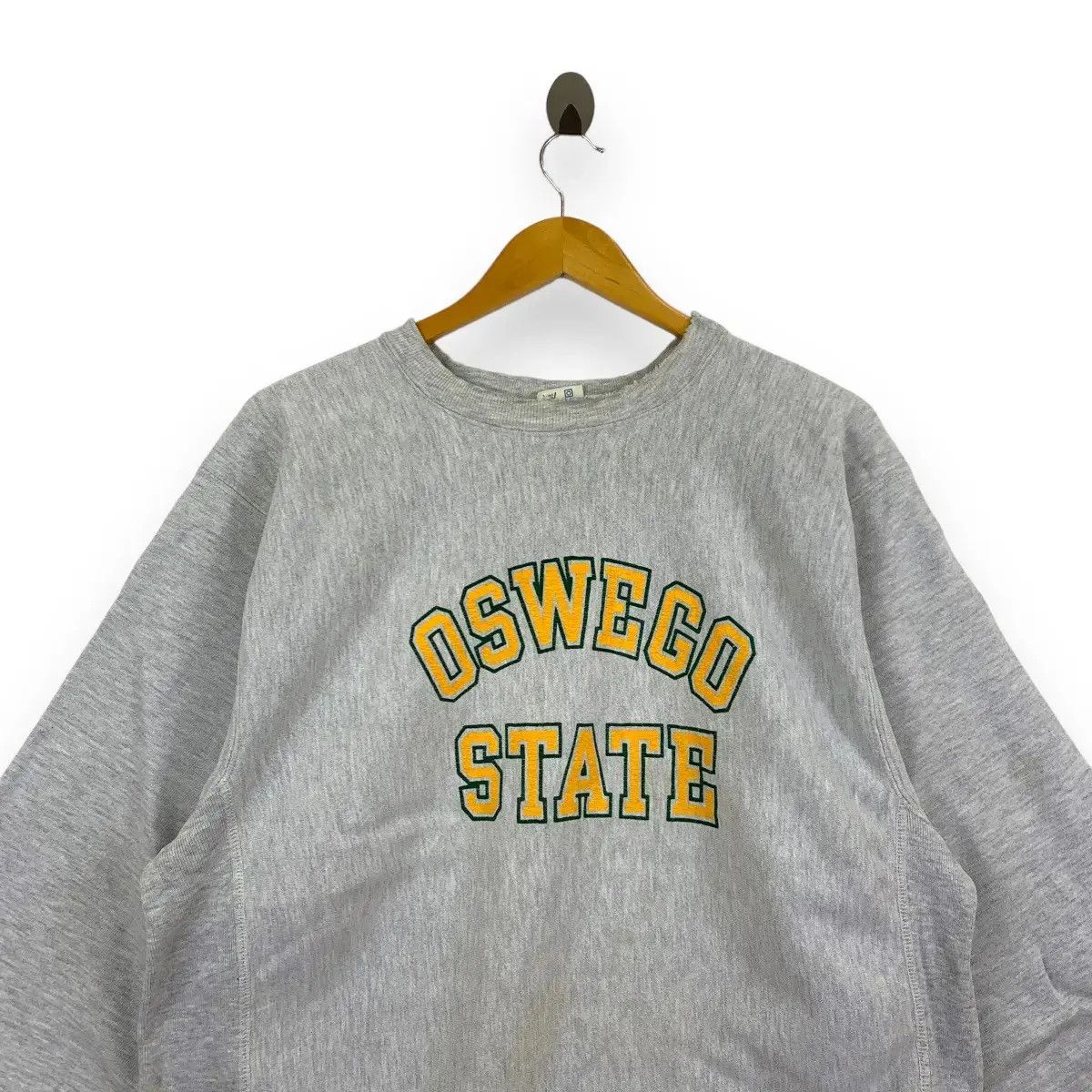 Champion Vintage 90’ CHAMPION REVERSE WEAVE Oswego State Size L / US 10 / IT 46 - 2 Thumbnail