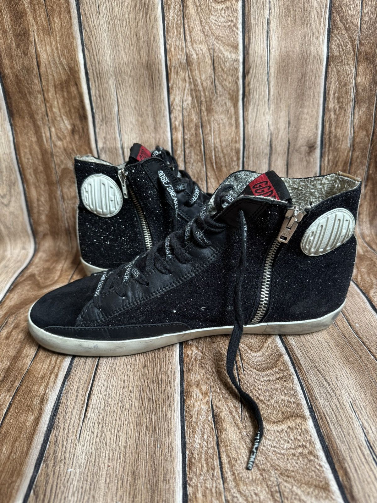 Golden Goose Glitter francy trainers Size US 9 / IT 39 - 11 Thumbnail