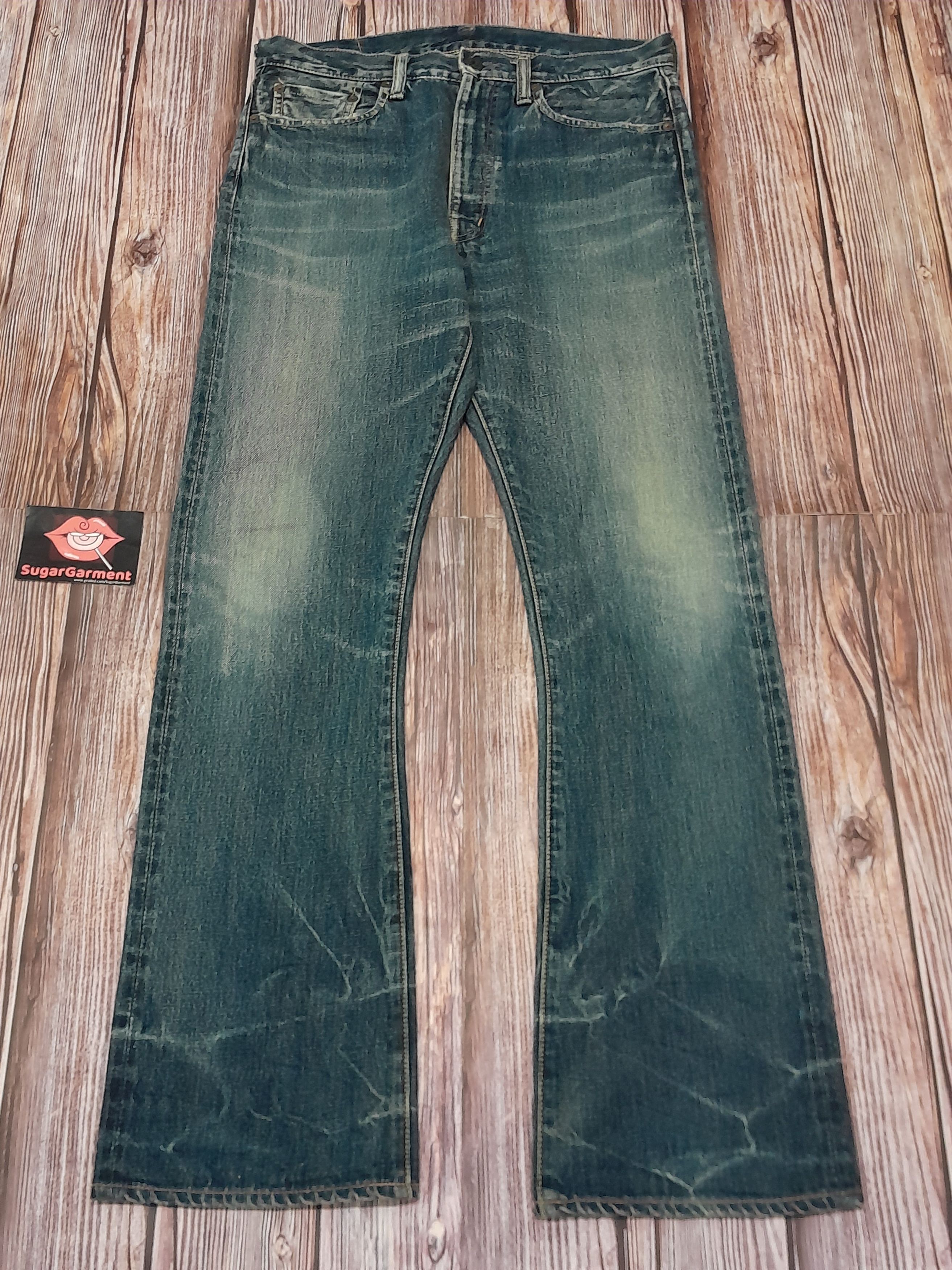 Kapital KAPITAL Jeans Flare Bell Bottom Bootcut Vintage Size US 33 - 1 Thumbnail