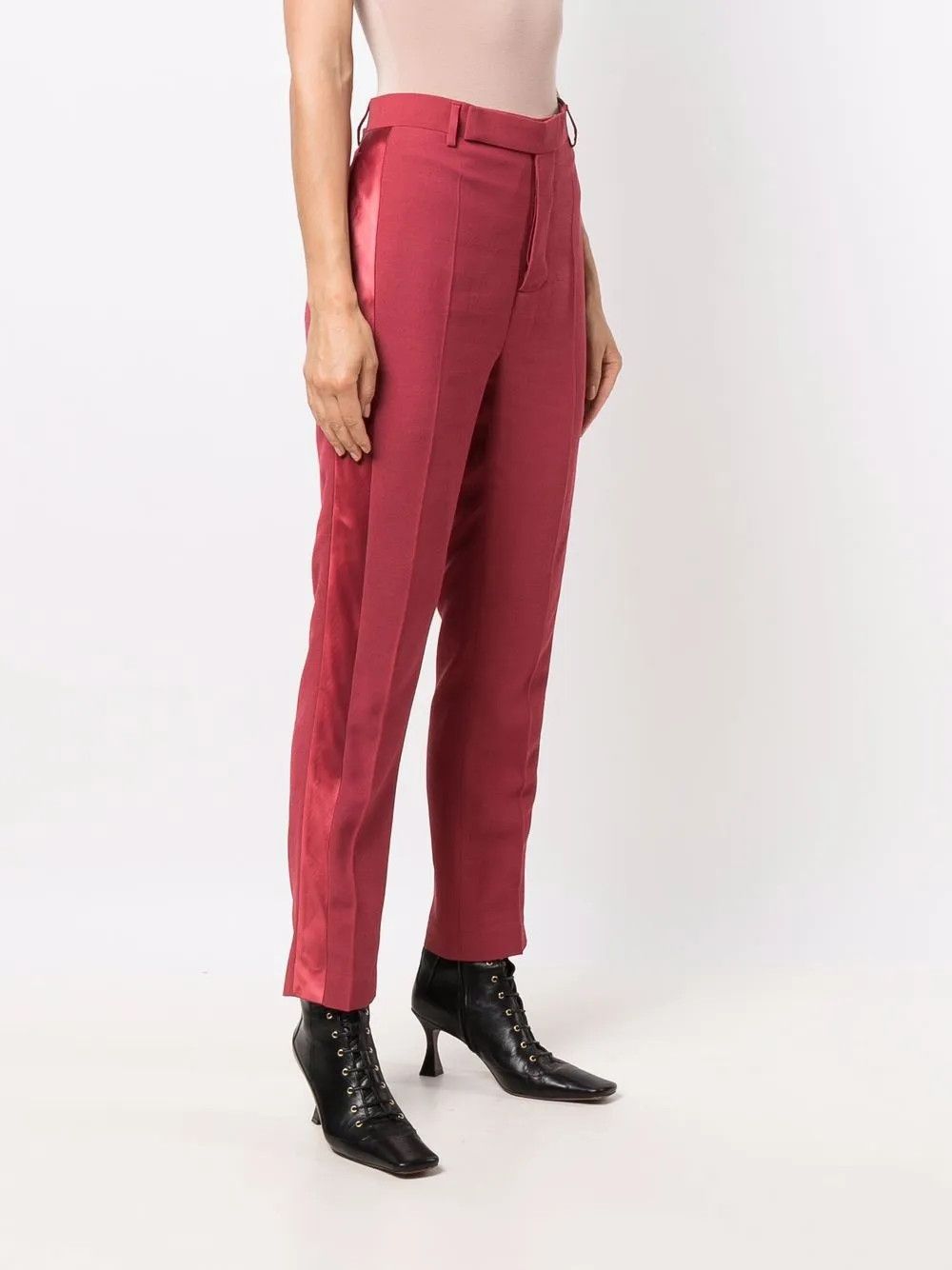 Rick Owens o1y0126 Casual Pant in Granet Size 28" / US 6 / IT 42 - 2 Thumbnail