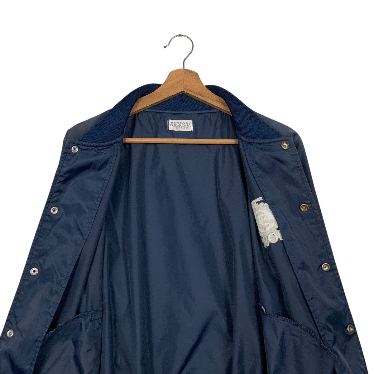 Japanese Brand SUNTORY COFFEE BOSS Coach Jacket #2649-C118 Size US L / EU 52-54 / 3 - 12 Thumbnail