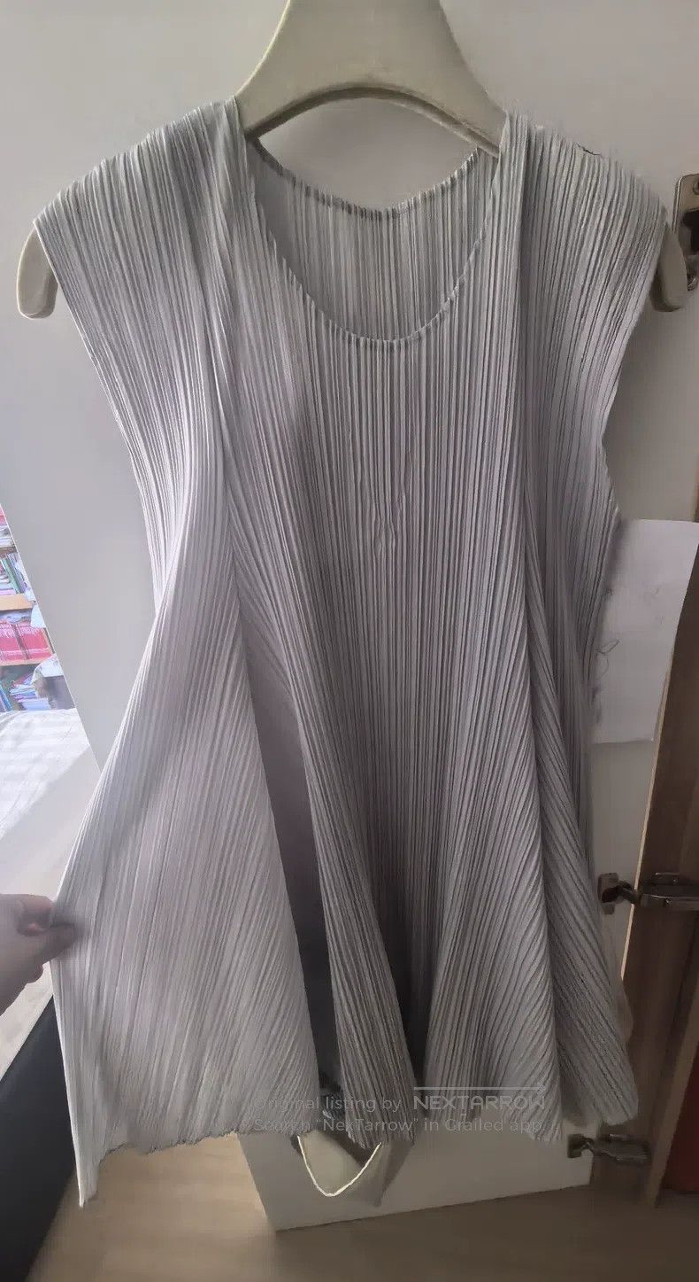 Issey Miyake Issey Miyake Gray Vest Size L / US 10 / IT 46 - 1 Thumbnail
