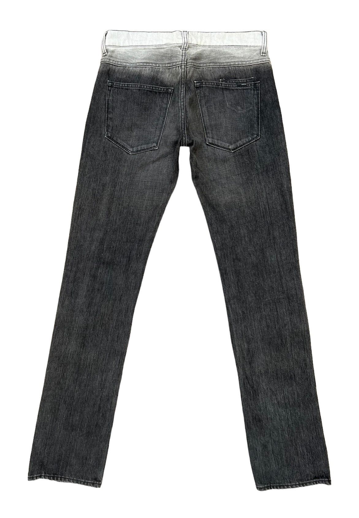 Fadeless Fadeless Japan Two Tones Denim Slim Jeans Size US 29 - 2 Thumbnail