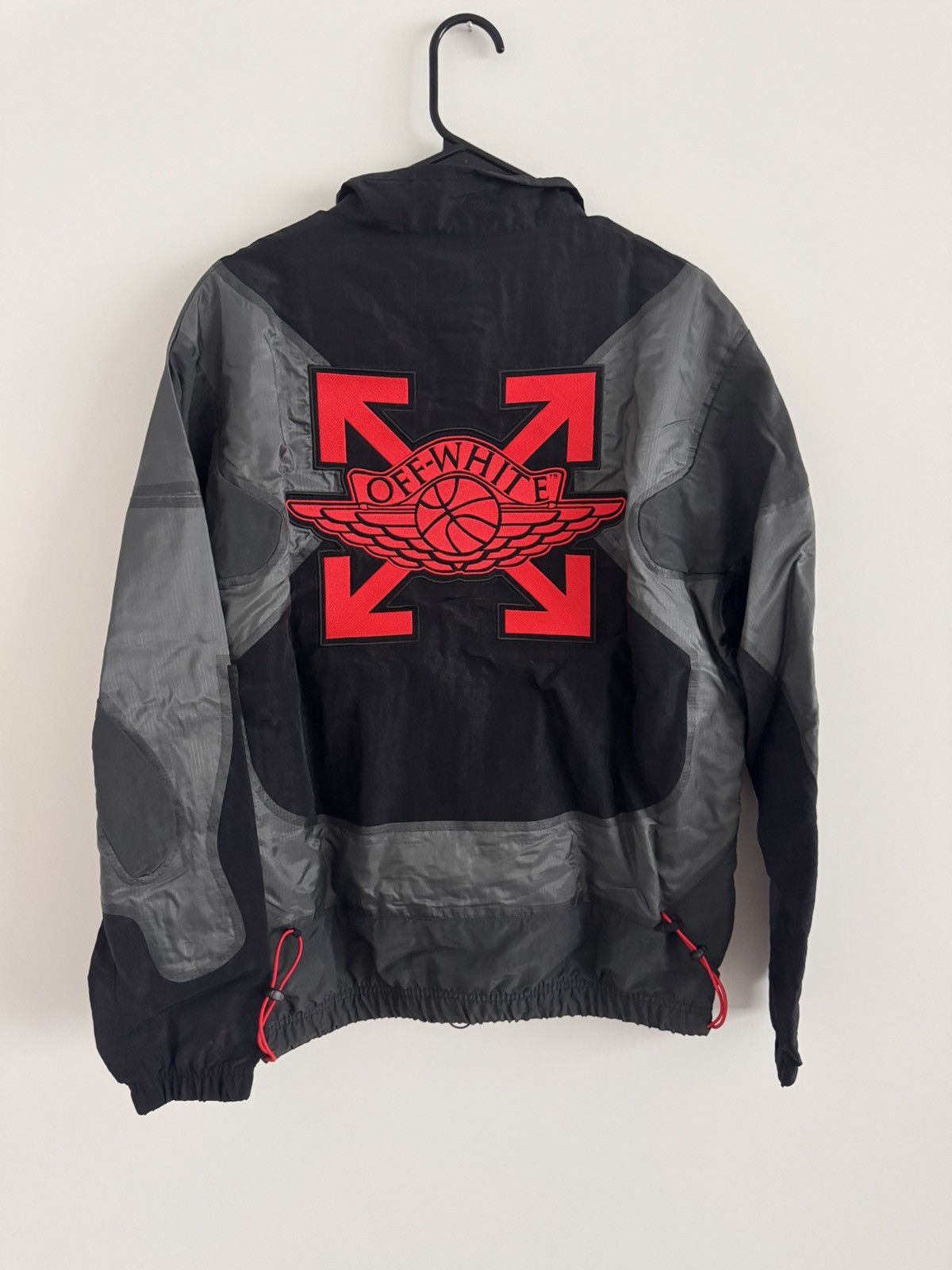 Jordan Brand × Off-White Air Jordan Off White Windbreaker Size Small Size US S / EU 44-46 / 1 - 2 Thumbnail