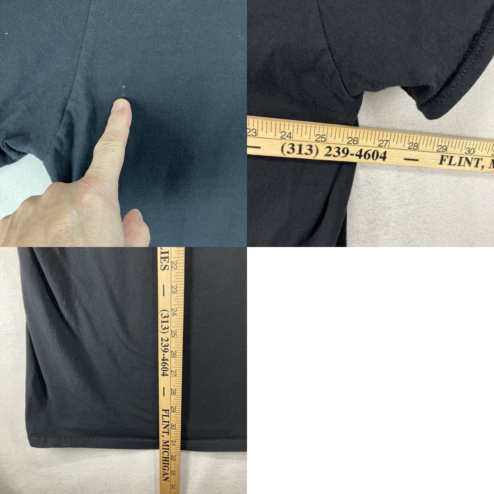 Vintage Jujutsu Kaisen Anime Black T-Shirt Mens 3XL All Cotton Front Graphic Crew Neck Short Sleeve Mug Crunchyroll Brand? Wait Size US XXL / EU 58 / 5 - 9 Thumbnail