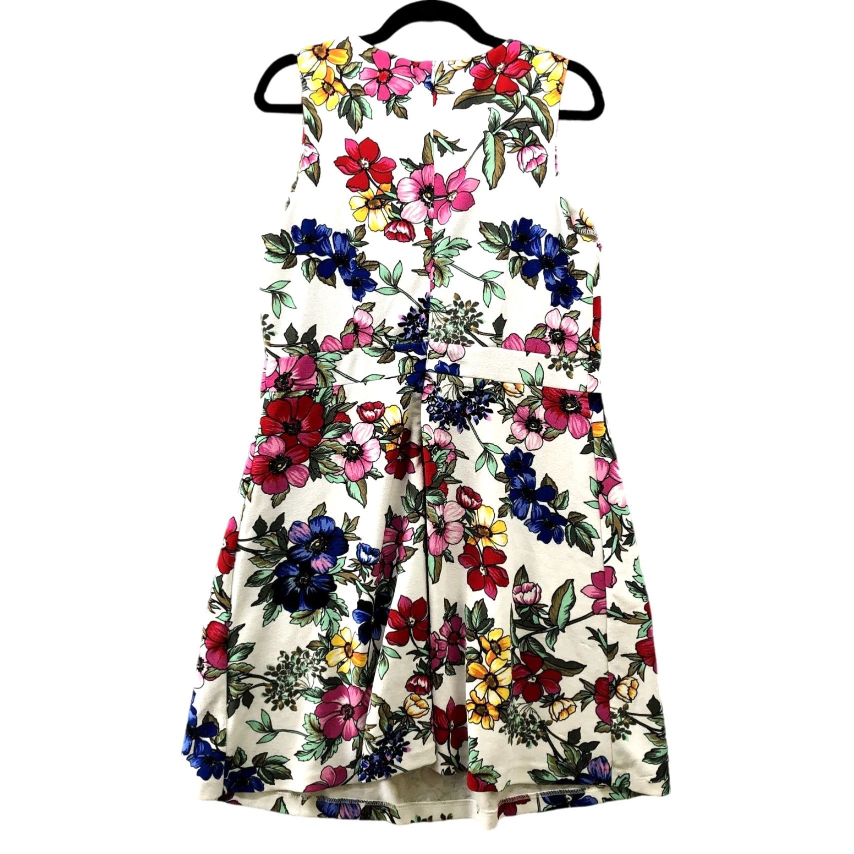 Pinko Spense Floral Dress Womens XL Sleeveless Crewneck Pink Colorful Cocktail Size XL / US 12-14 / IT 48-50 - 2 Thumbnail