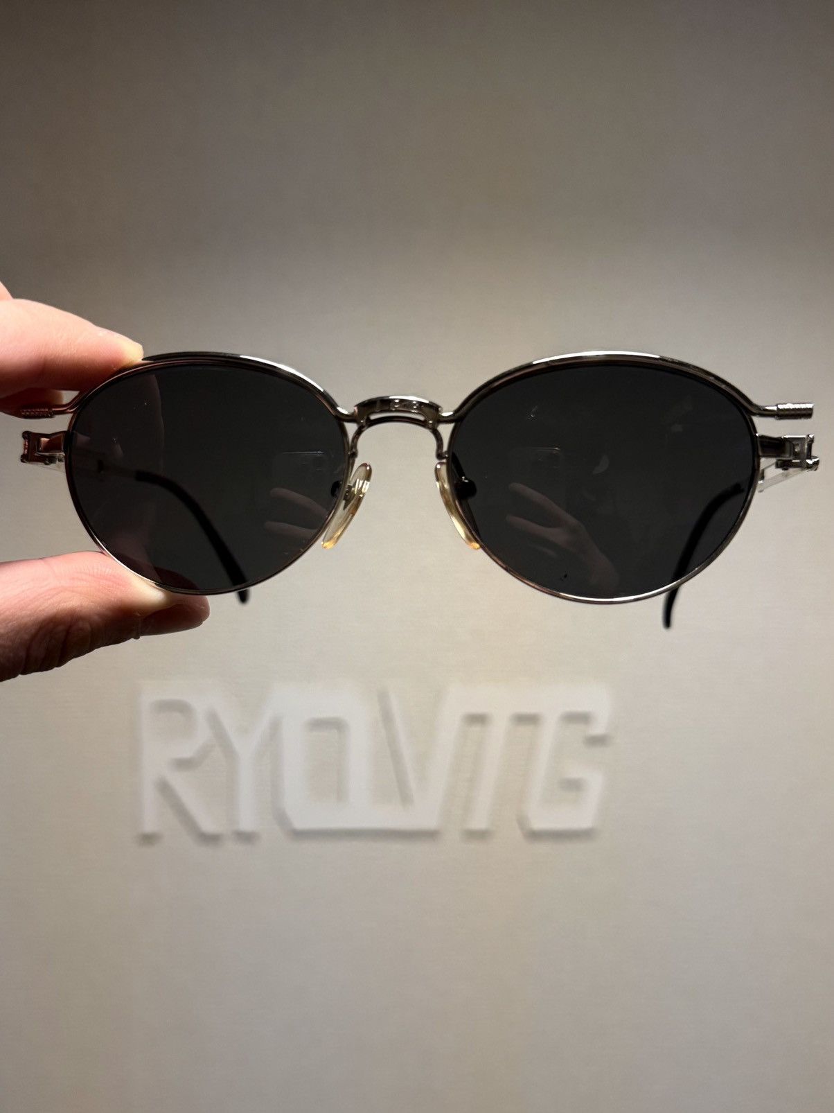 Jean Paul Gaultier Jean Paul Gaultier Metal-Constructed Sunglasses Size ONE SIZE - 2 Thumbnail