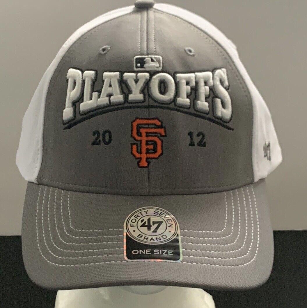 47 Brand NWT San Francisco Giants 2012 Playoffs ‘47 Brand Size S-M Size ONE SIZE - 1 Thumbnail
