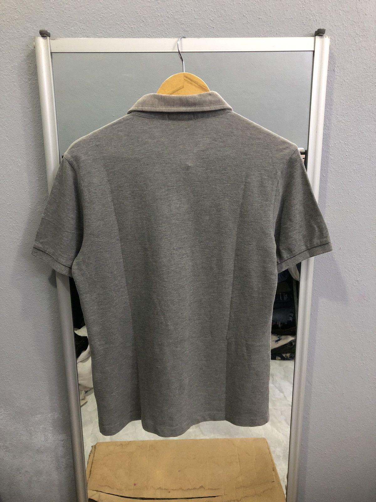 Burberry Burberry Brit Grey Check Trim Polo Shirt Size S Size US S / EU 44-46 / 1 - 14 Thumbnail