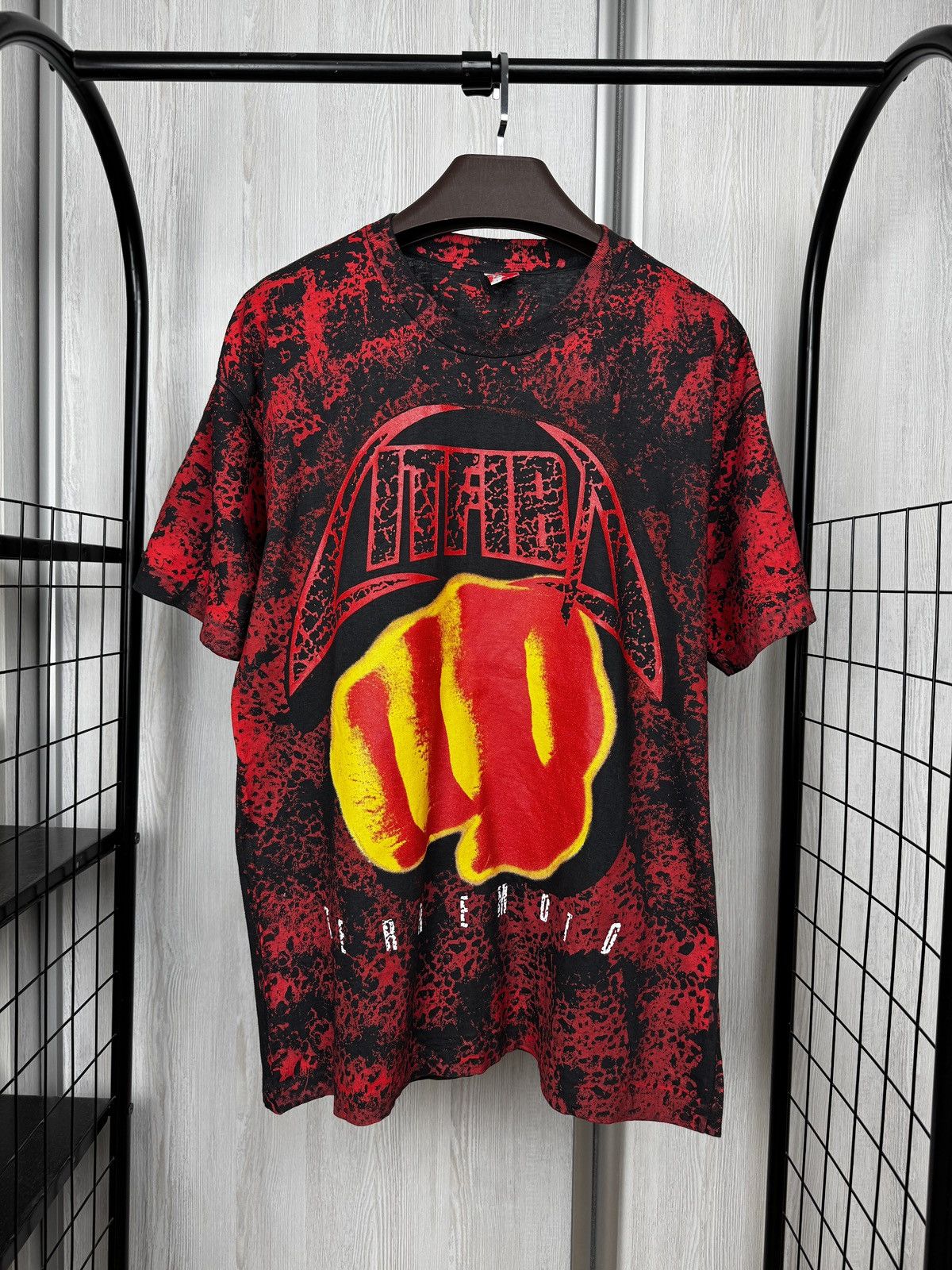 Band Tees Vintage LITFIBA “Terremoto” 90s Band Tee – Size L-XL Size US XL / EU 56 / 4 - 1 Thumbnail
