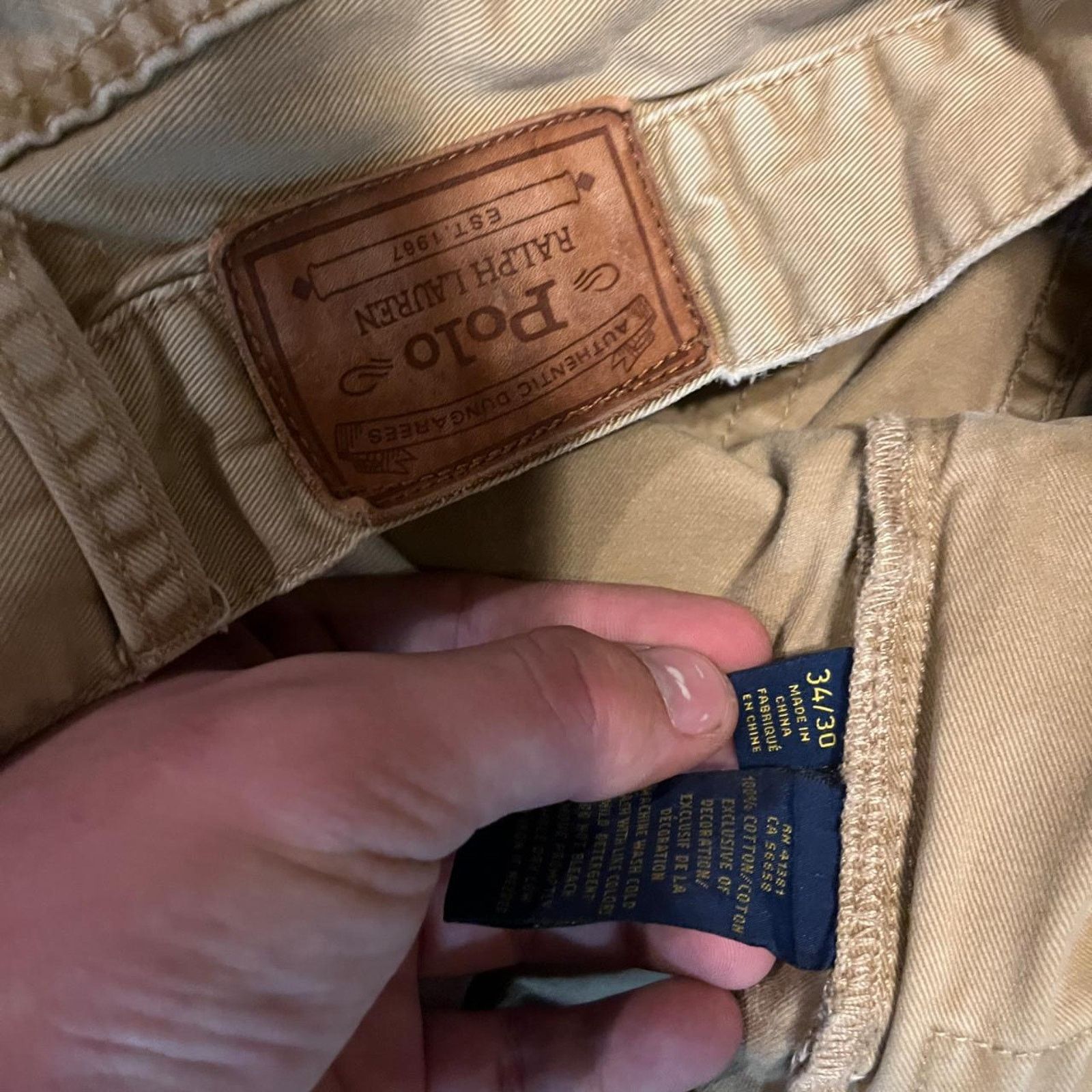 Ralph Lauren Tan ralph lauren pants Size US 34 / EU 50 - 3 Thumbnail