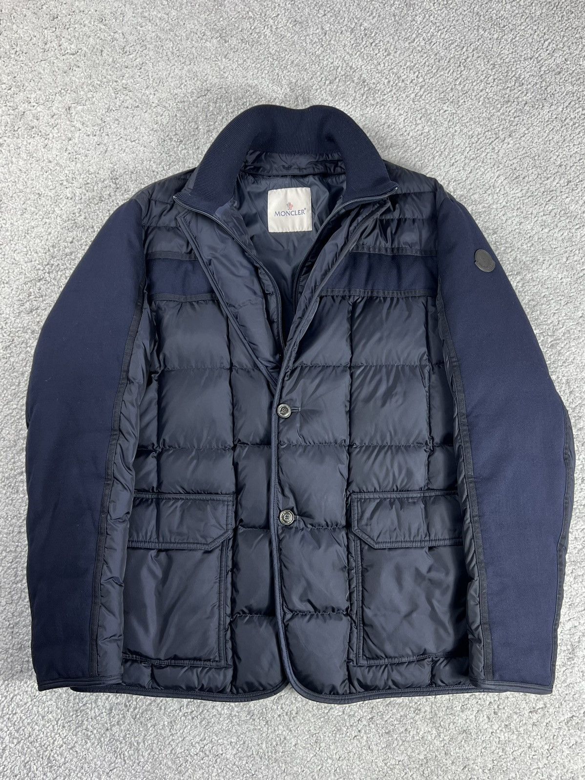 Moncler Moncler Ardenne Quilted Down Puffer Coat Size 5 Size US XL / EU 56 / 4 - 1 Thumbnail