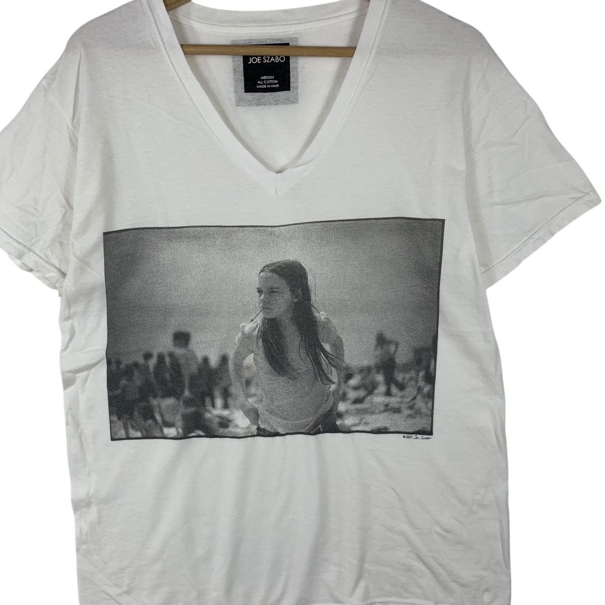 Vintage JOSEPH SZABO PRISCILLA Photograph Dinosaur Jr Tee Shirt Top Size M / US 6-8 / IT 42-44 - 3 Thumbnail