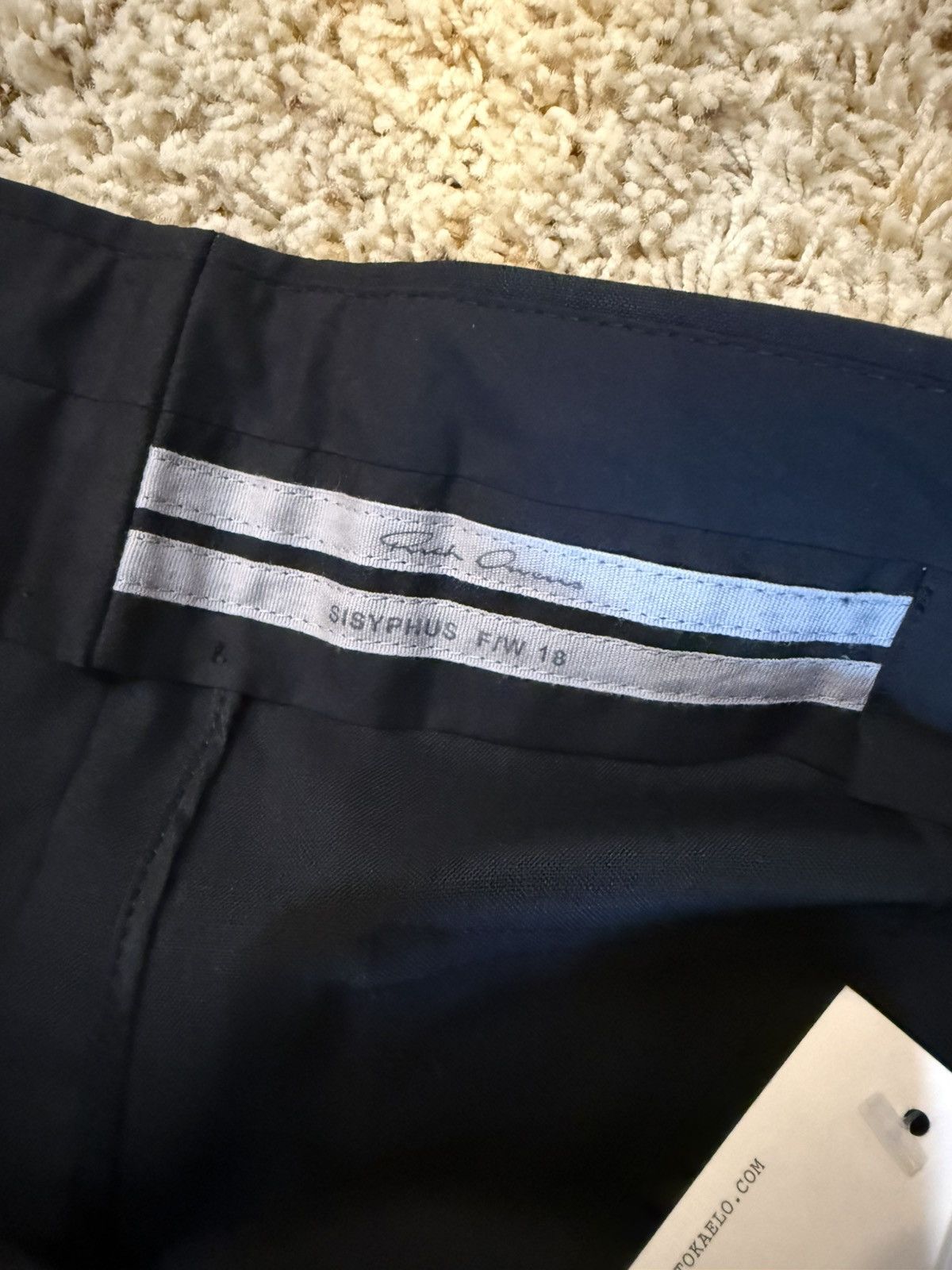 Rick Owens Black Astaire Pants Size US 32 / EU 48 - 3 Thumbnail