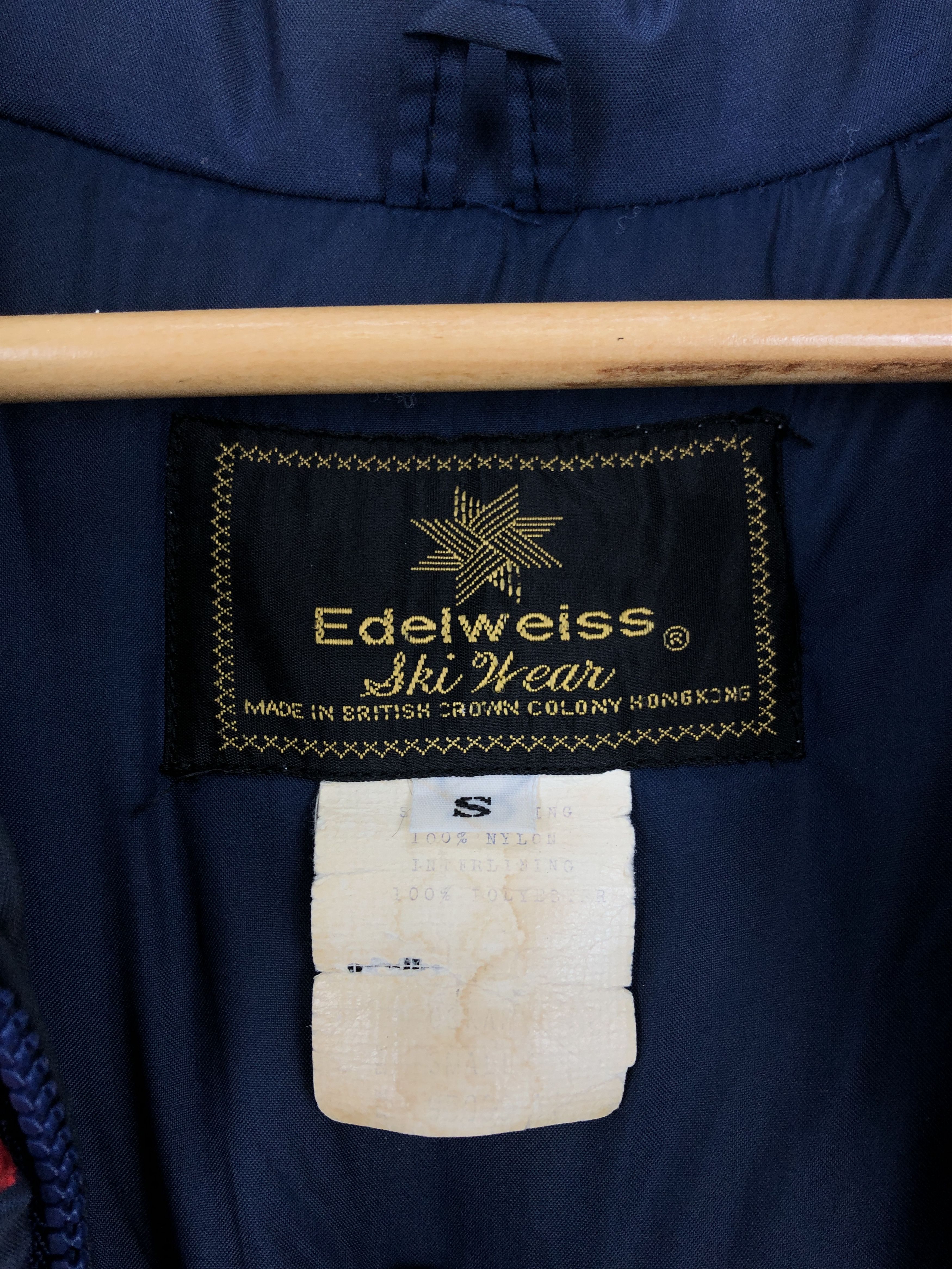 If Six Was Nine 80s Rare Vintage Edelweiss Skiwear Ski Puffer Jacket JA0035 Size US S / EU 44-46 / 1 - 5 Thumbnail