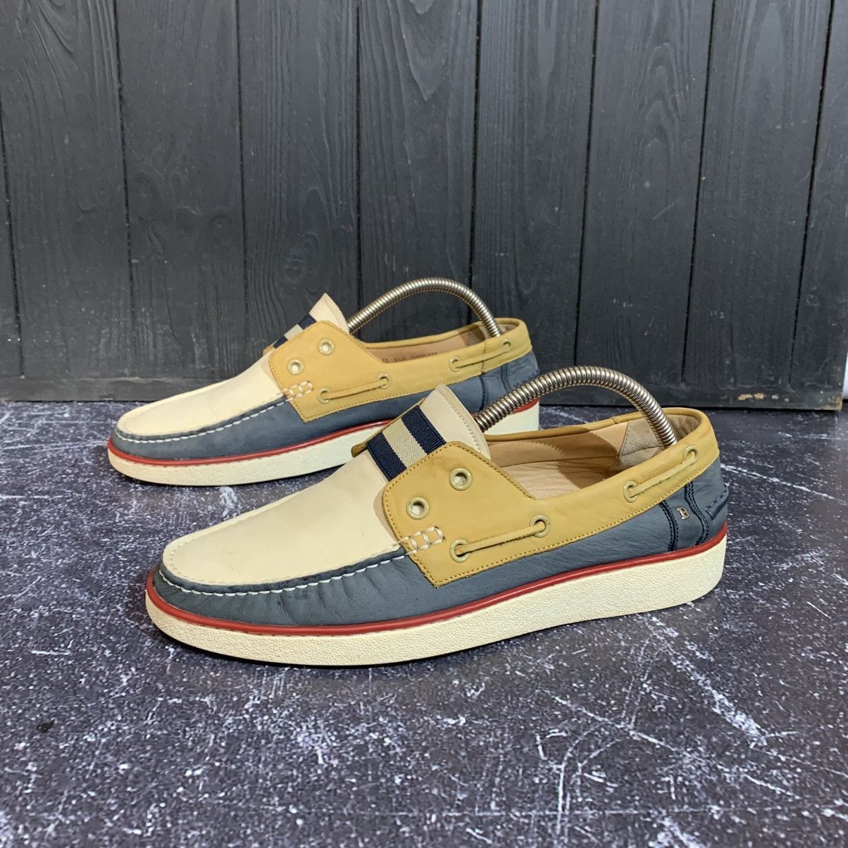 Bally × Leather Bally Switzerland Yanto Leather moccasin Size 7D US 26 cm Size US 7 / EU 40 - 5 Thumbnail