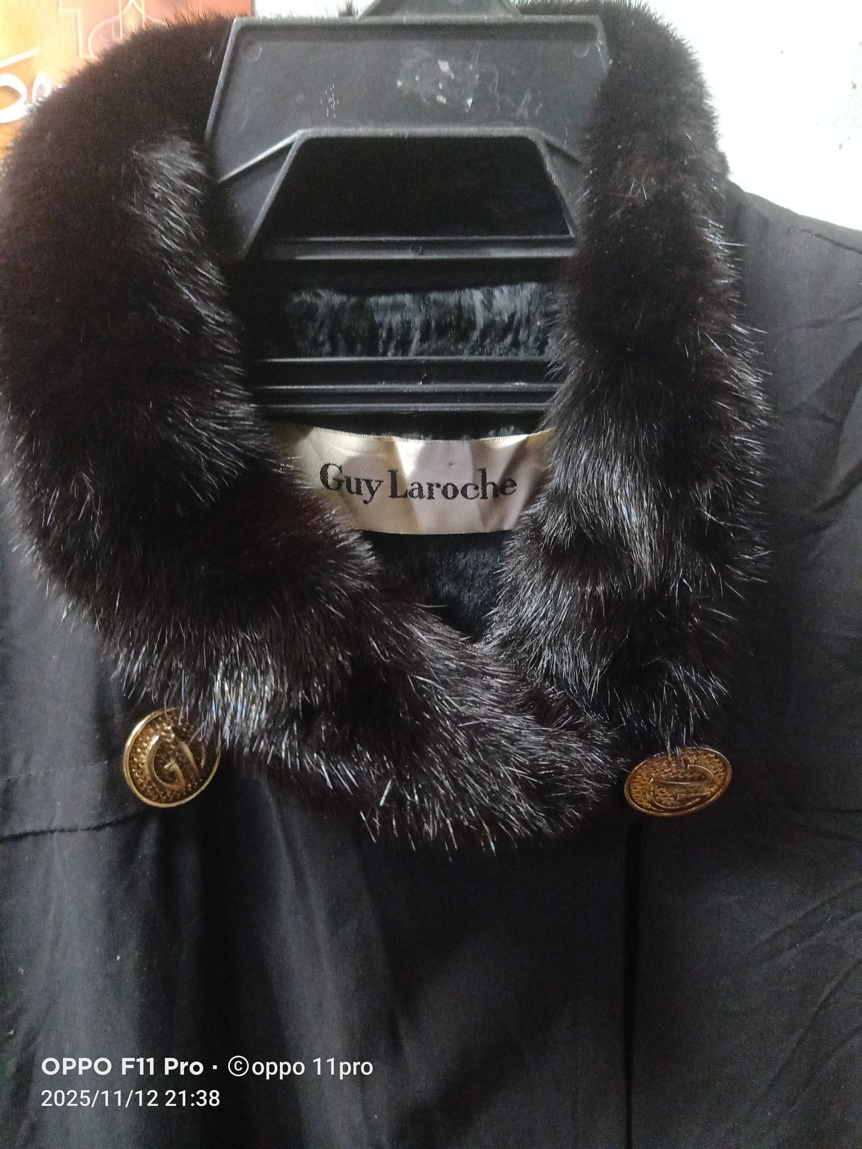 Guy Laroche 🌟Guy Laroche Vintage Long Coat HeavyJacket Men 🌟 Size US XL / EU 56 / 4 - 5 Thumbnail