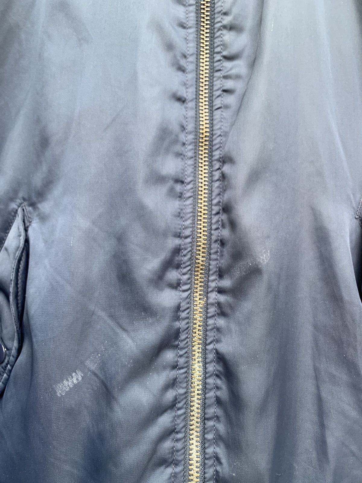 Vintage 🪖Vintage MA-1 Man Intermediate Bomber Jacket Size US M / EU 48-50 / 2 - 9 Thumbnail