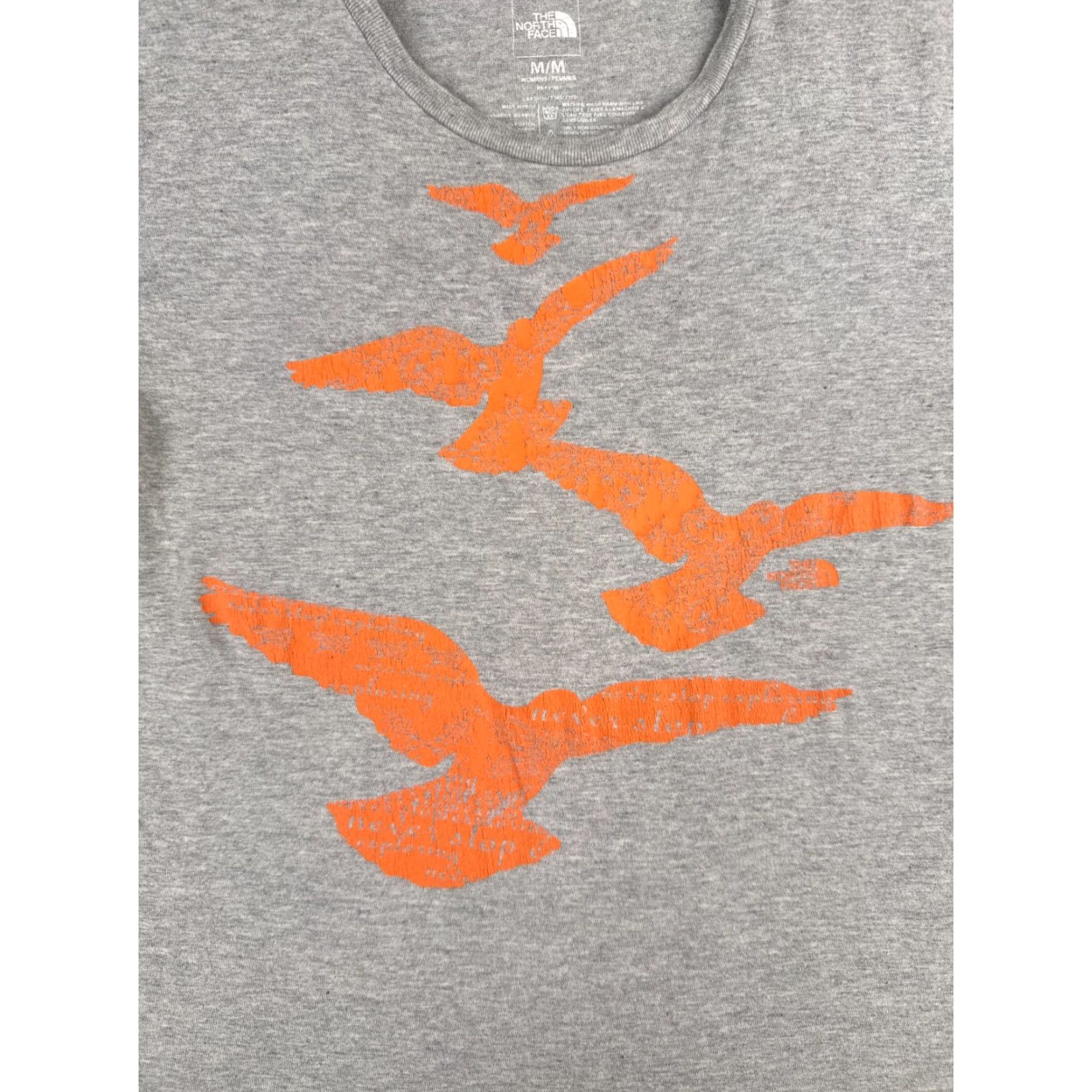 The North Face The North Face Women's Shirt Medium Gray Short Sleeve Crew Neck Cotton Casual T-Shirt Size M / US 6-8 / IT 42-44 - 6 Thumbnail