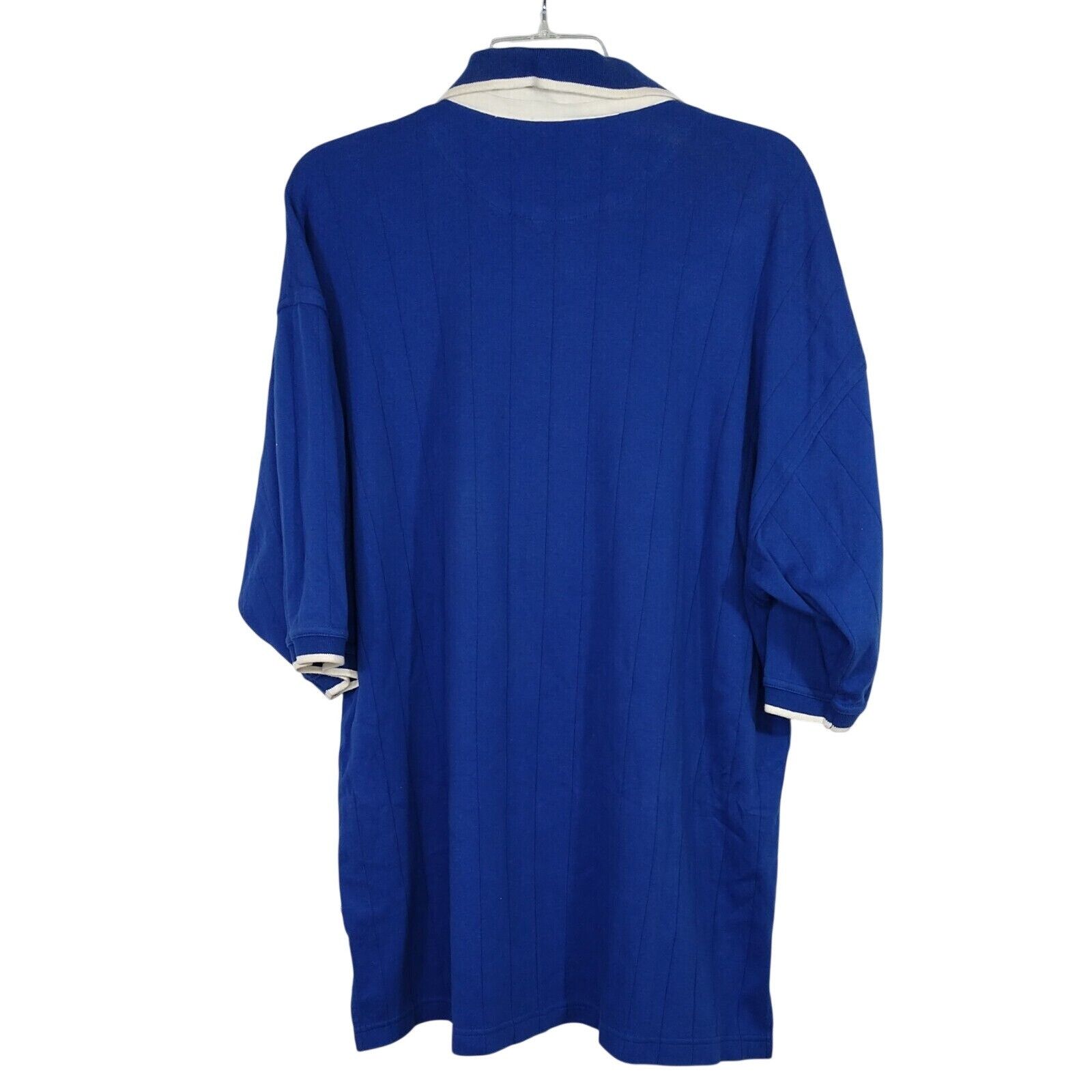 Bugle Boy Vintage 90s Bugle Boy Classics Polo Shirt Men Size XXL Blue Size US XXL / EU 58 / 5 - 5 Thumbnail