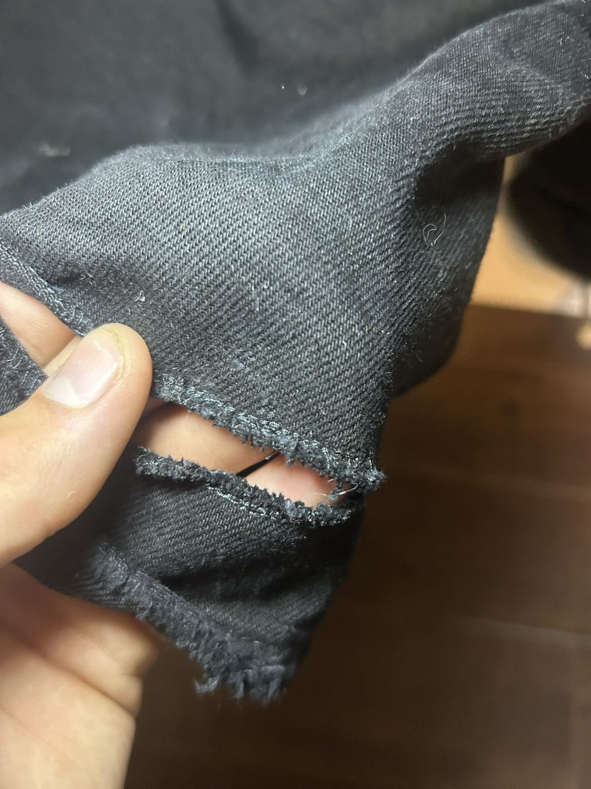 Vetements Vetements baggy black denim jeans Size US 34 / EU 50 - 11 Thumbnail