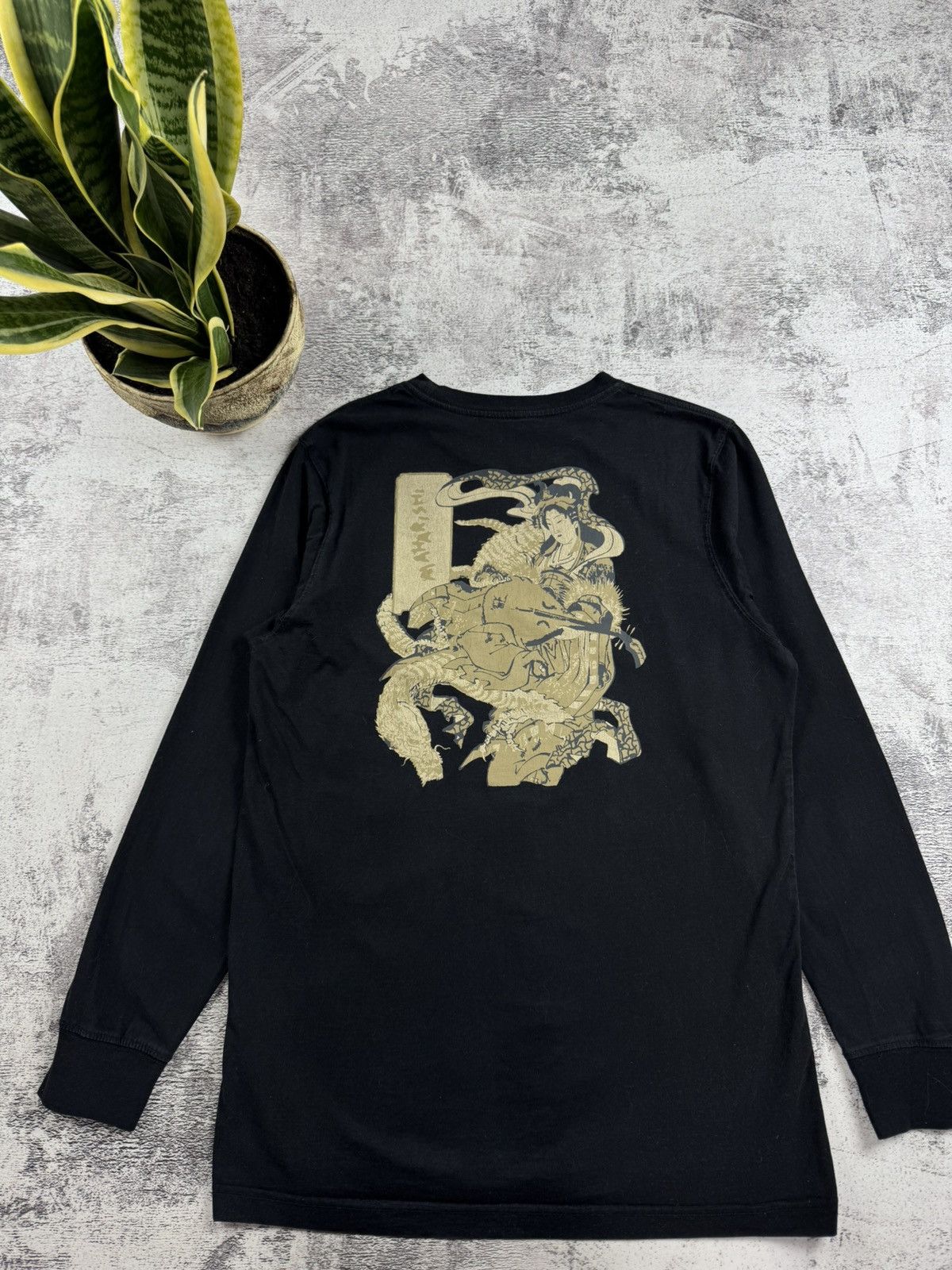 Maharishi Maharishi Dragon Journey Jersey Longsleeve T Shirt Tee Size US S / EU 44-46 / 1 - 6 Thumbnail