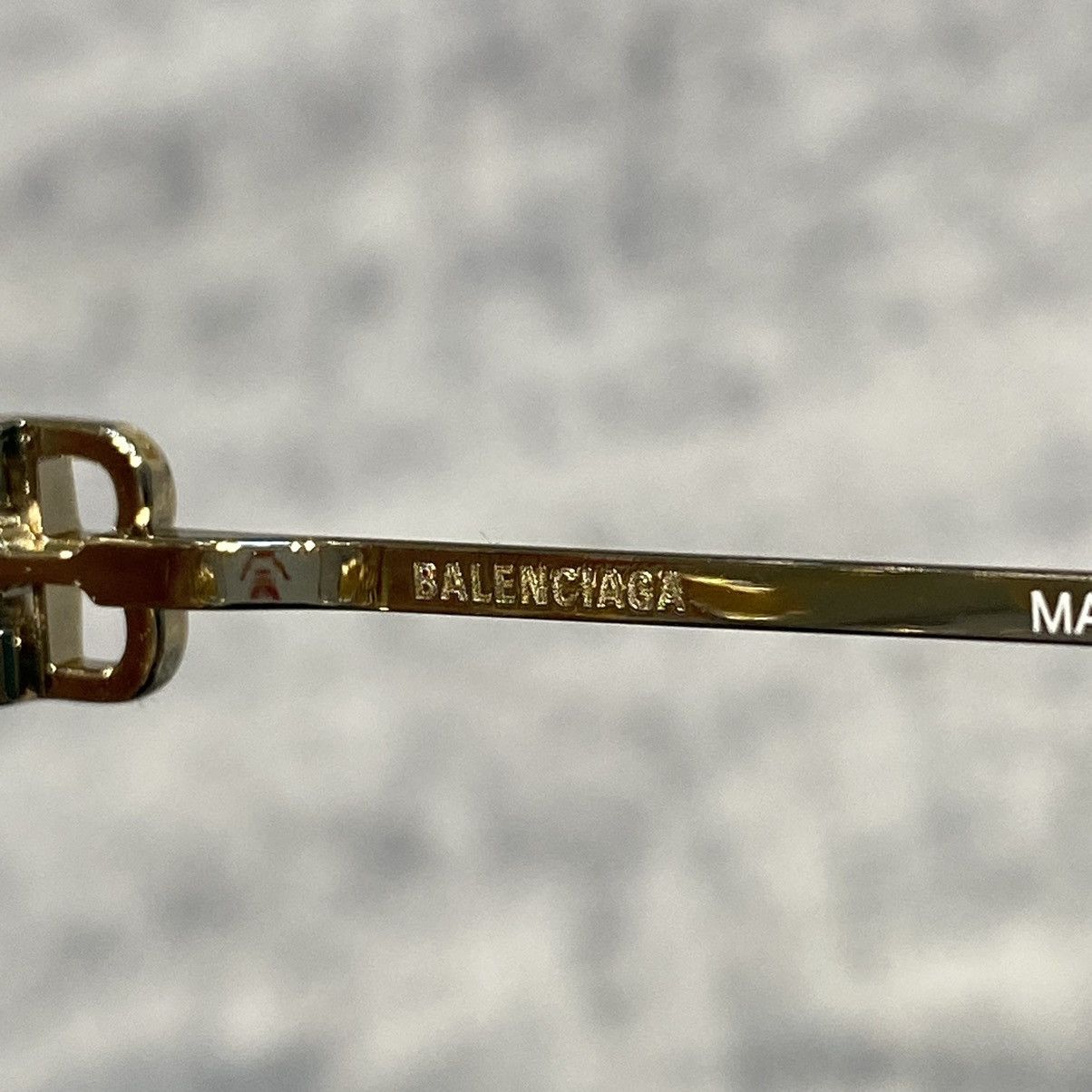 Balenciaga BALENCIAGA BB0339O 003 GOLD Size ONE SIZE - 6 Thumbnail