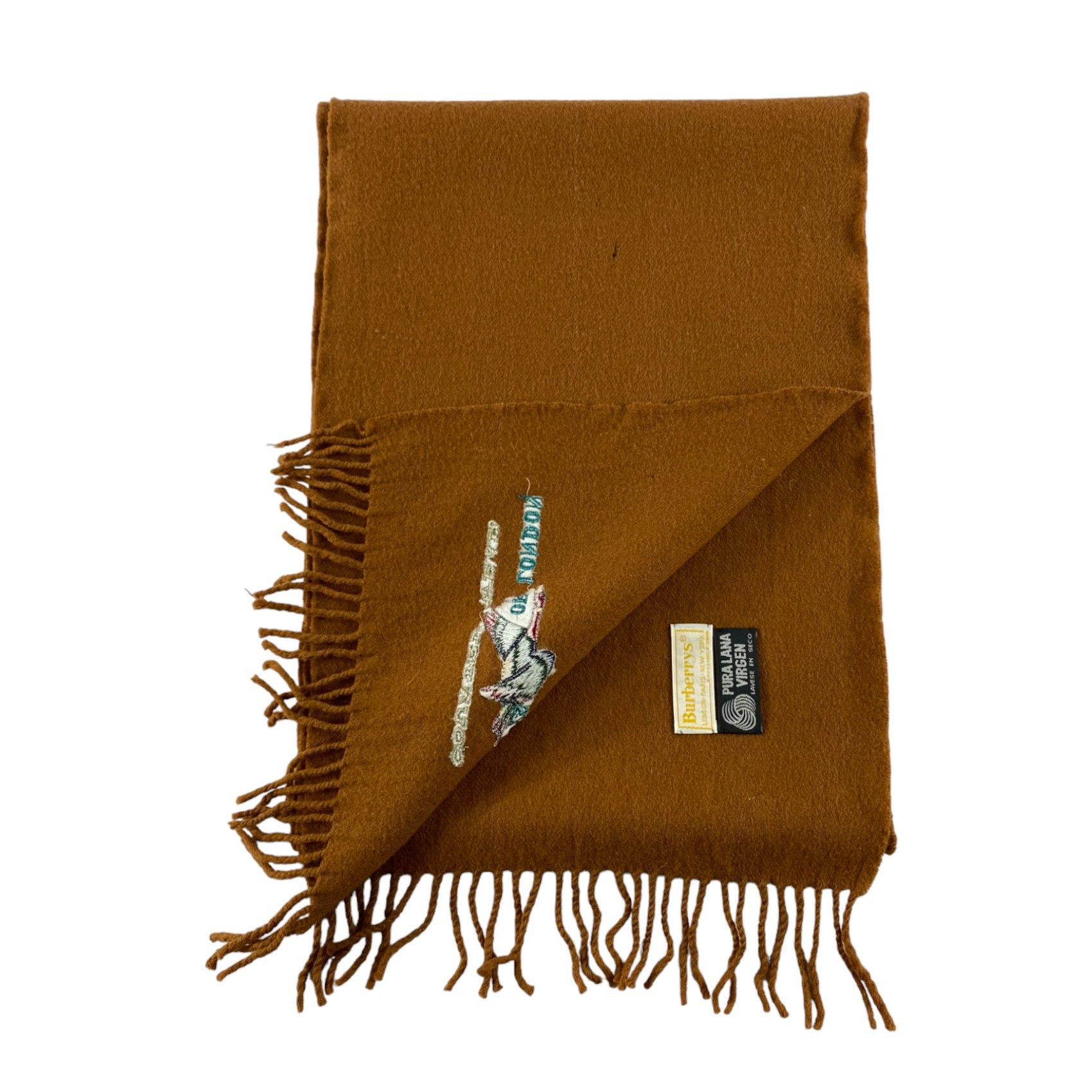 Burberry × Vintage Burberry Scarf / Muffler / Neckwear - WW1046 Size ONE SIZE - 7 Thumbnail