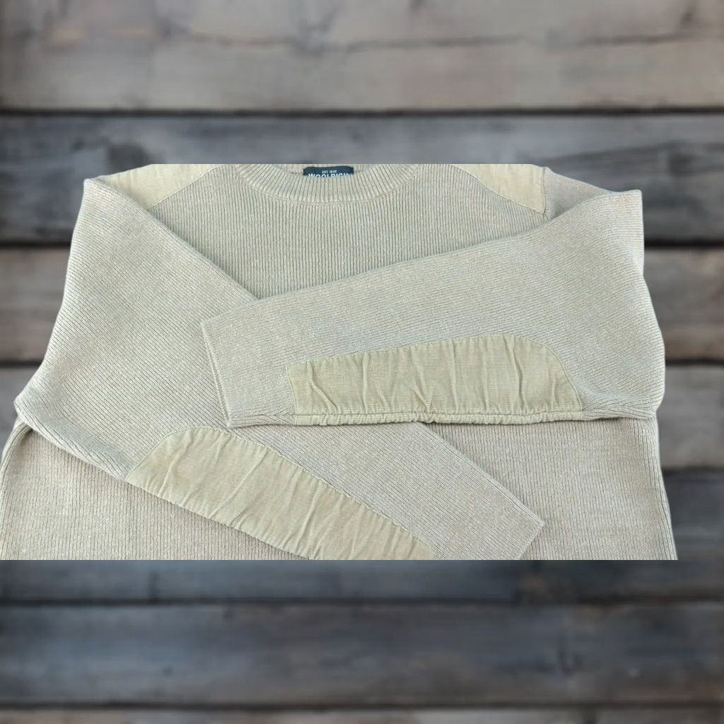 Vintage Woolrich Mens Sweater Khaki Size L Crewneck Cotton Blend Woolrich Mens Khaki Sweater L Large Crewneck Cotton Blend Size US L / EU 52-54 / 3 - 1 Thumbnail