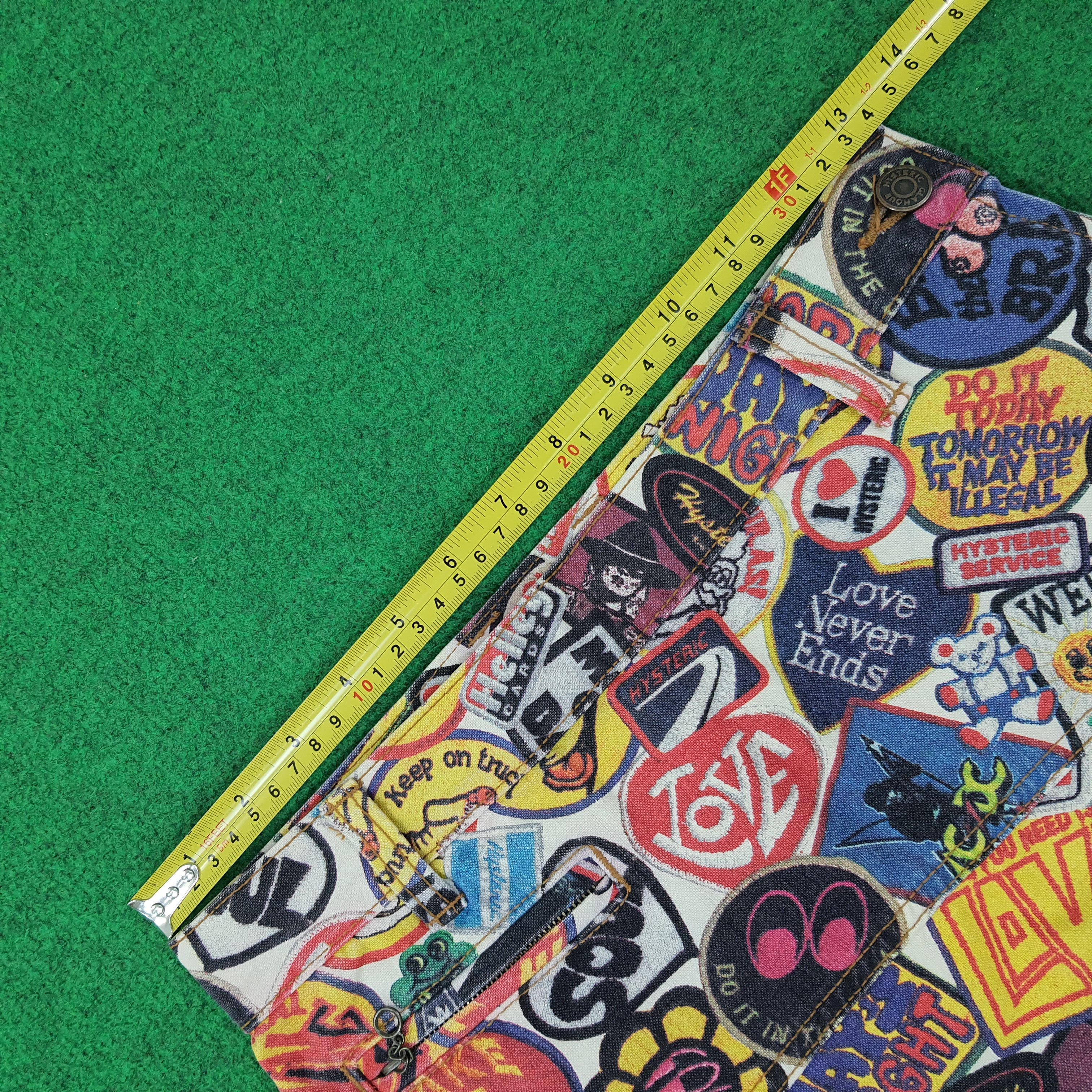 Hysteric Glamour Vintage Hysteric Glamour Japan Fullprint Skirt C235N15 Size 26" / US 2 / IT 38 - 12 Thumbnail