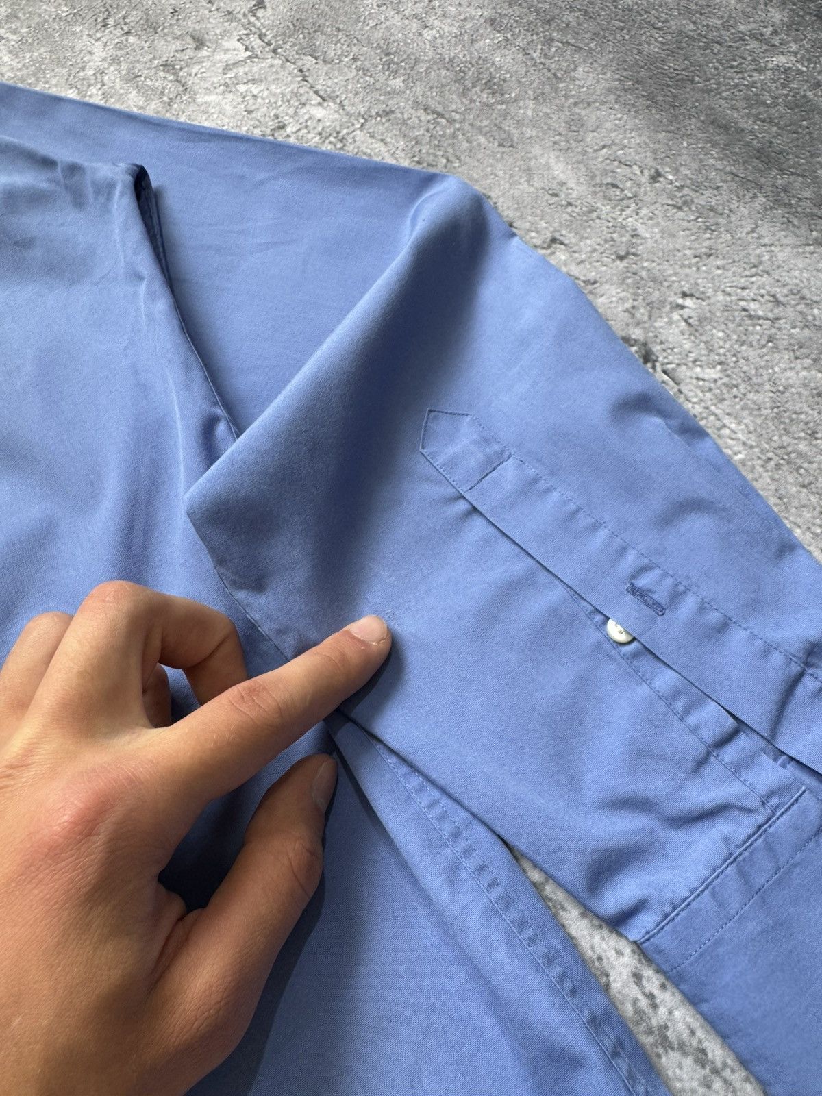 Yves Saint Laurent Vintage Yves Saint Laurent YSL Shirt Size US L / EU 52-54 / 3 - 16 Thumbnail