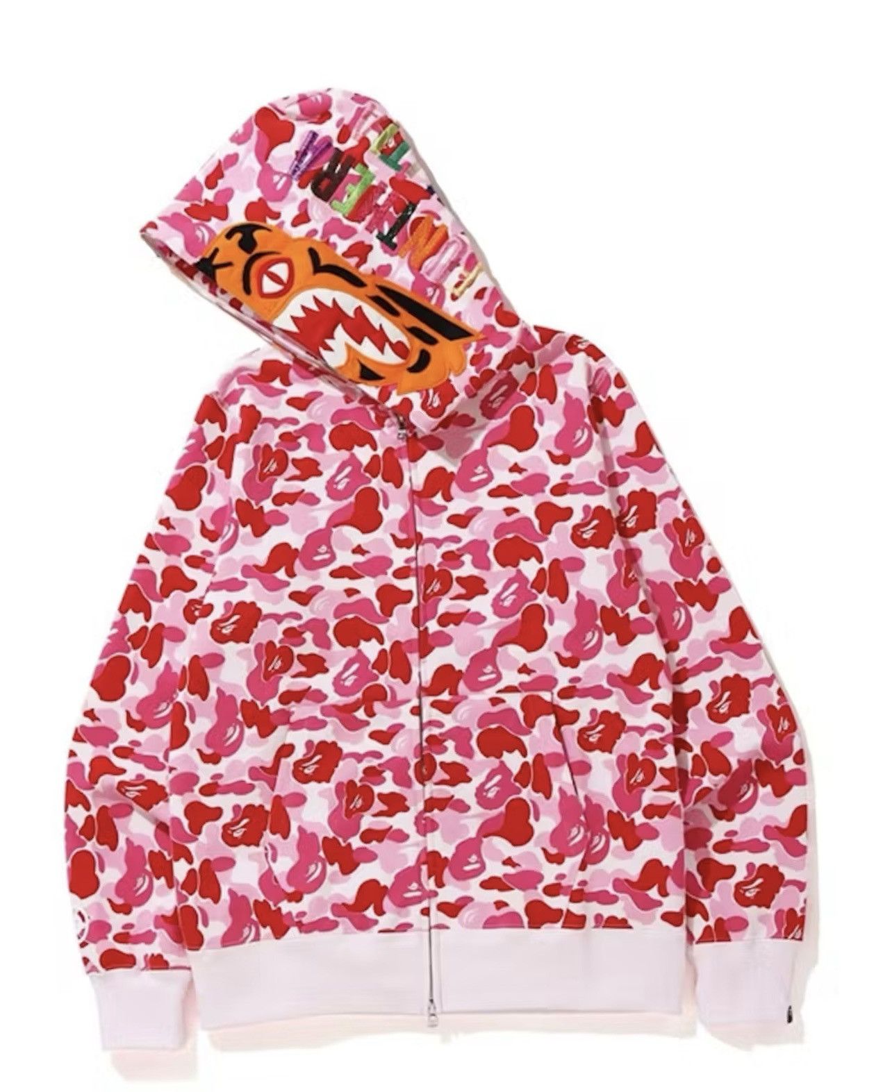 Bape Bape Tiger Hoodie Size US XXL / EU 58 / 5 - 2 Thumbnail