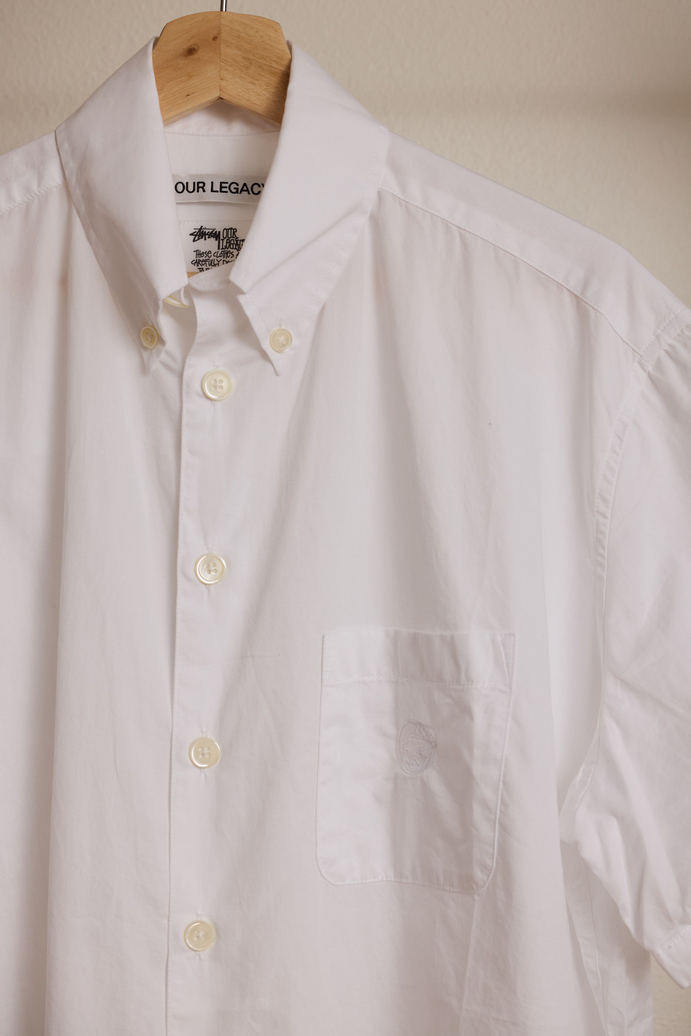 Our Legacy × Stussy Our Legacy Workshop x Stussy Borrowed Short-Sleeve Shirt Size US XS / EU 42 / 0 - 2 Thumbnail