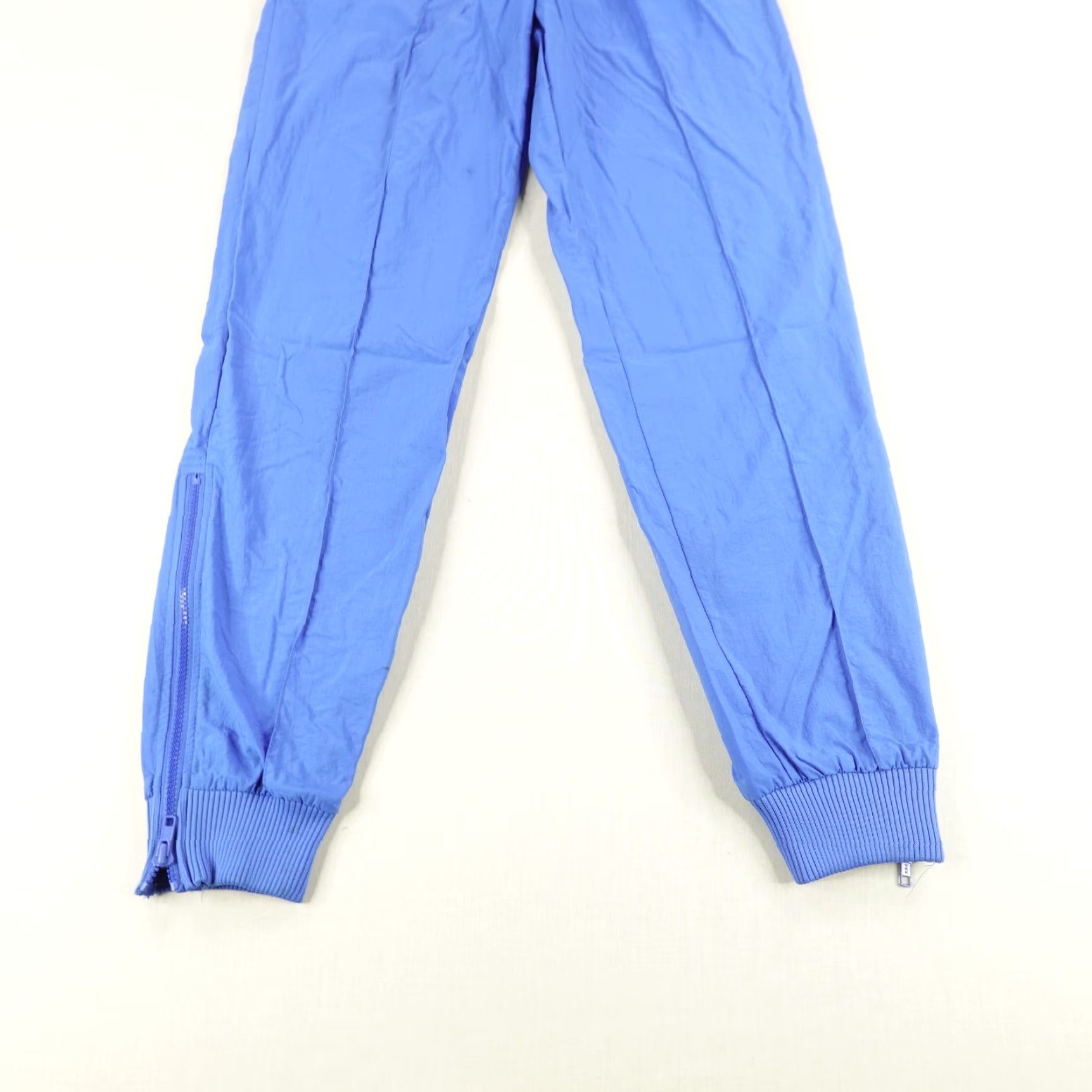 Nike VINTAGE Nike Track Pants Mens Medium Blue Tapered Joggers 90s Activewear Size US 28 / EU 44 - 3 Thumbnail