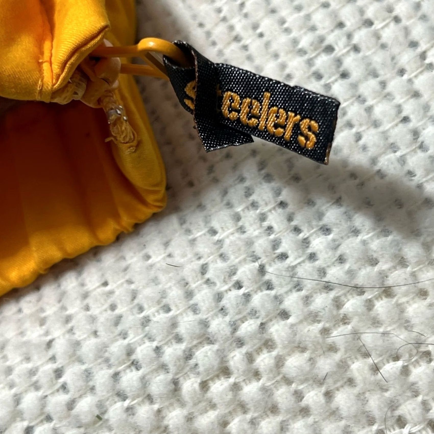 NFL NFL Tee Mens XL Gold Official Pittsburgh Steelers Team Apparel Jacket Windbreaker Size Size US XL / EU 56 / 4 - 5 Thumbnail