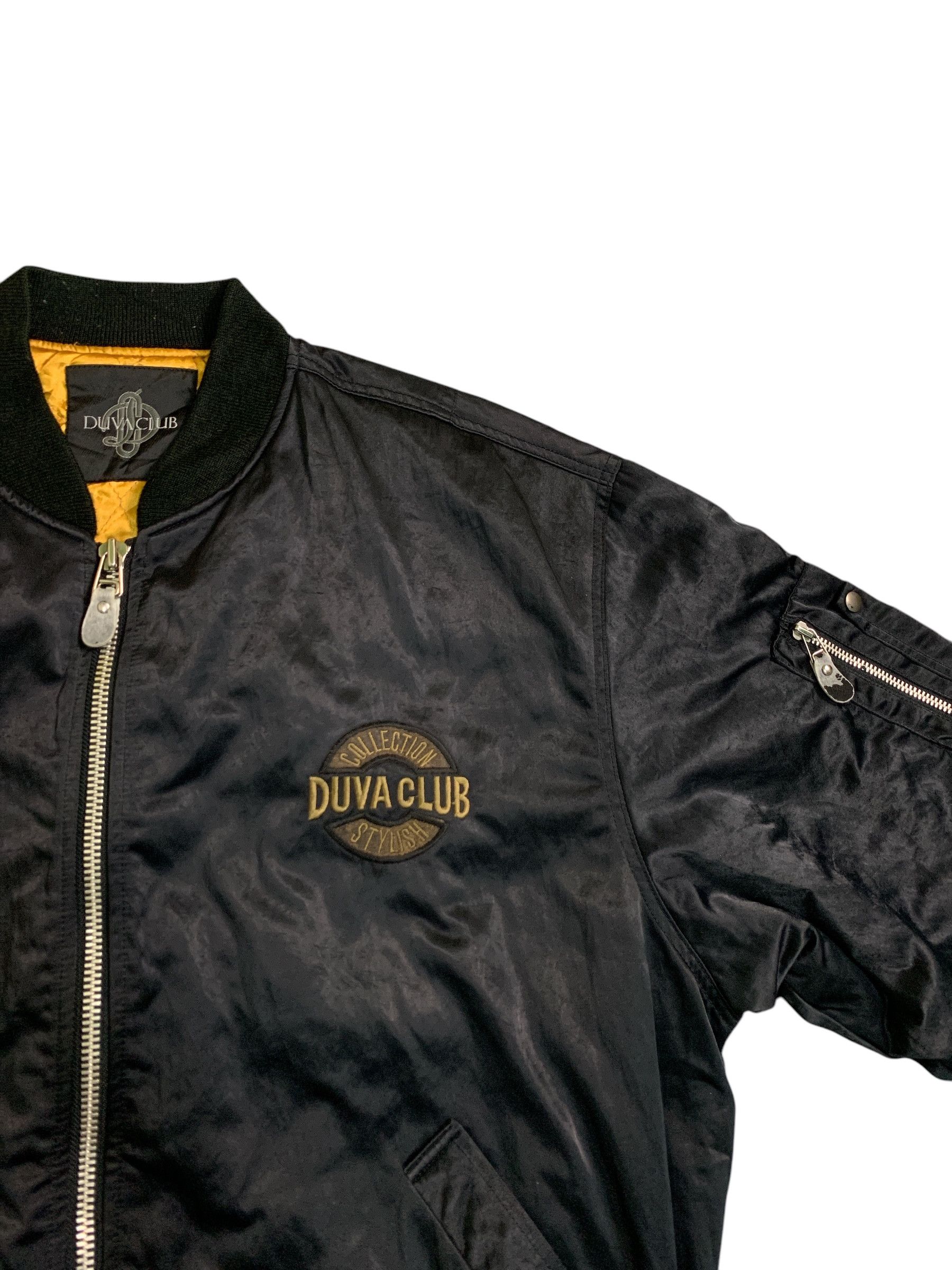 Japanese Brand Rare Design Vintage Duva Club Bomber Jackets Size US XL / EU 56 / 4 - 9 Thumbnail