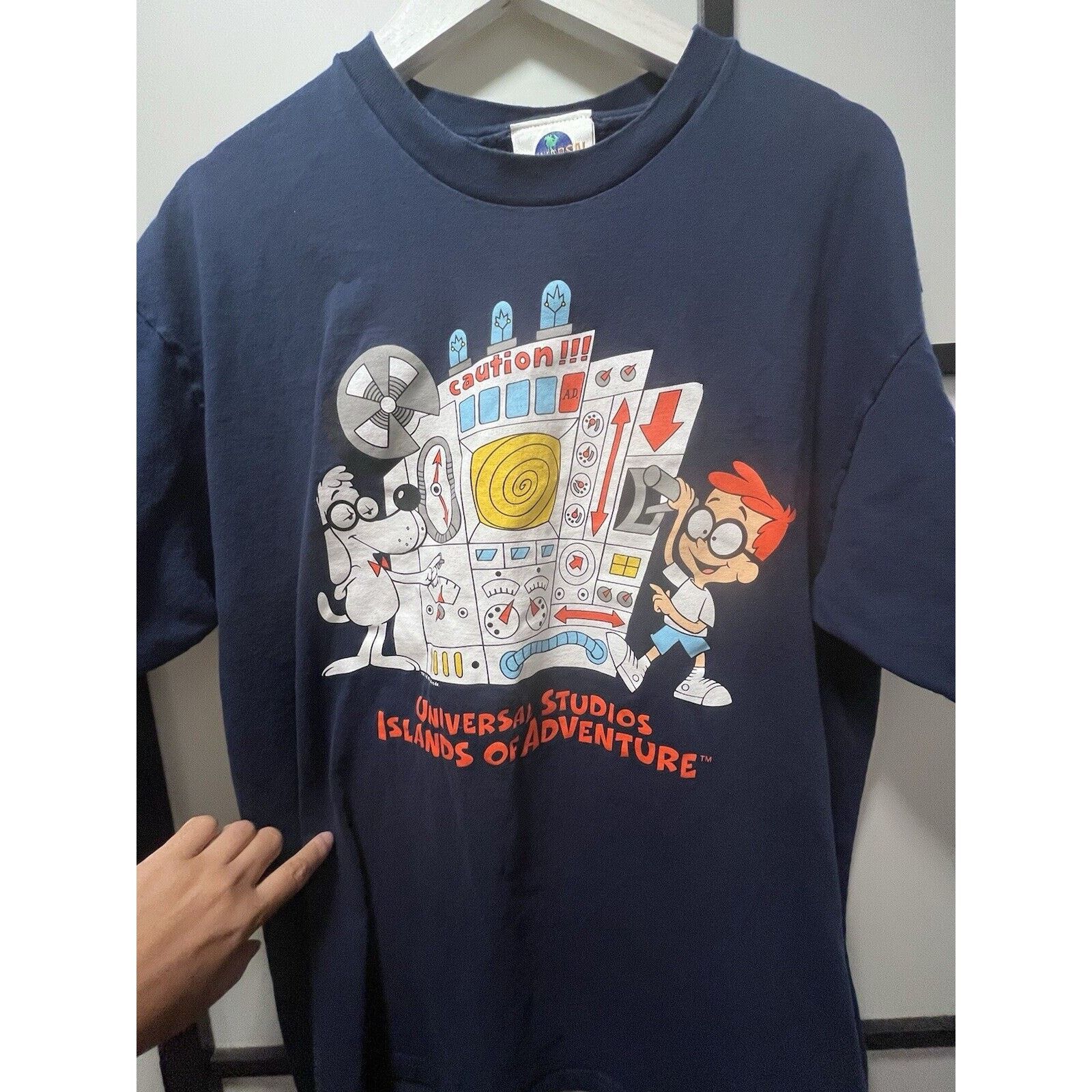 Universal Studios 90s Shirt Mr. Peabody and Sherman Rocky & Bullwinkle XL Size US XL / EU 56 / 4 - 2 Thumbnail