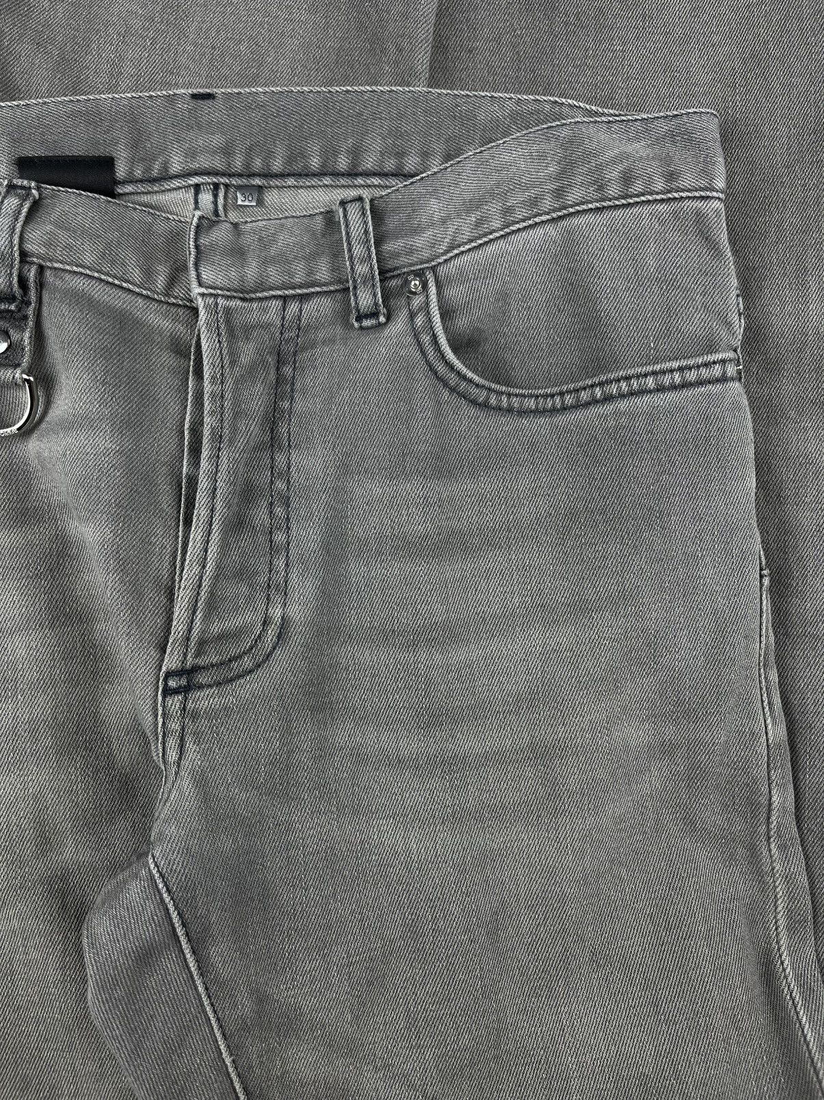Dior Dior Homme Silver D Ring Faded Gray Denim Jeans Size US 30 / EU 46 - 3 Thumbnail