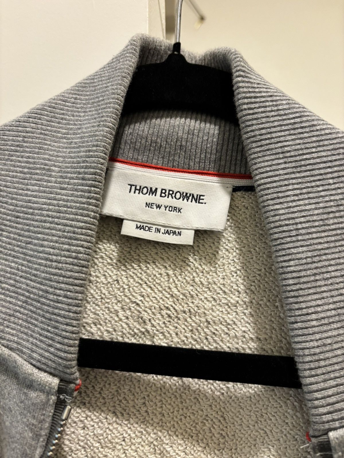 Thom Browne Thom Browne Grey Bomber Jacket Size US S / EU 44-46 / 1 - 3 Thumbnail