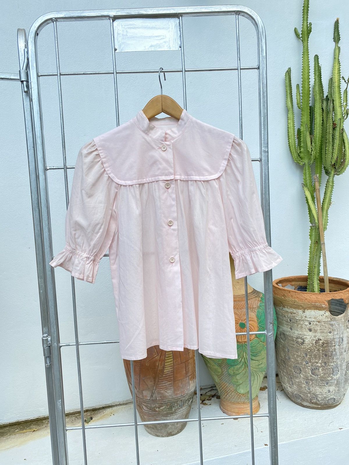 image of Givenchy Vintage Light Pink Blouse, Women's (Size XS)