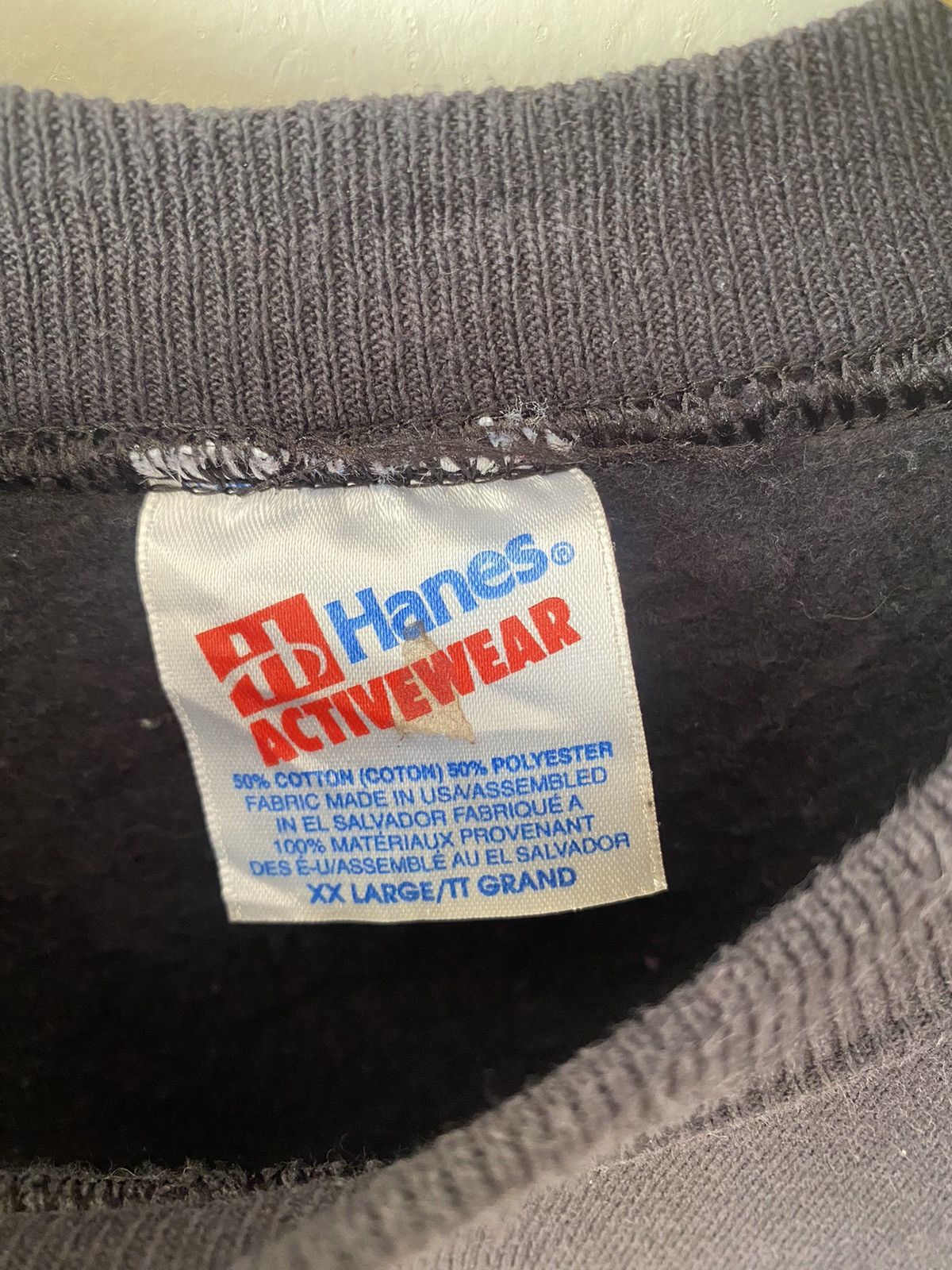 Hanes × Vintage Vintage Alaska Hanes 90s Voodo Glow Skull Crewneck Sunfaded Size US XXL / EU 58 / 5 - 6 Thumbnail
