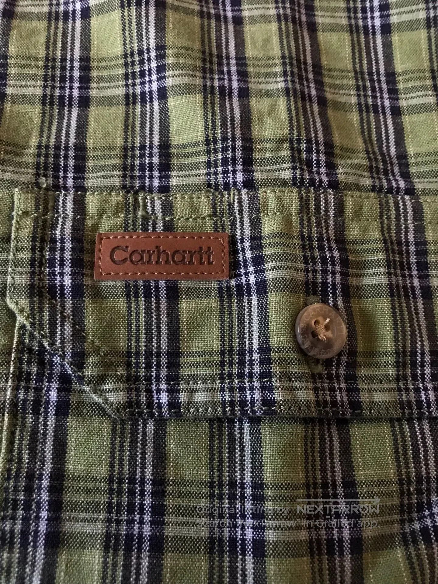 Carhartt Carhartt S172 FGN Work Shirt. Size US M / EU 48-50 / 2 - 5 Thumbnail
